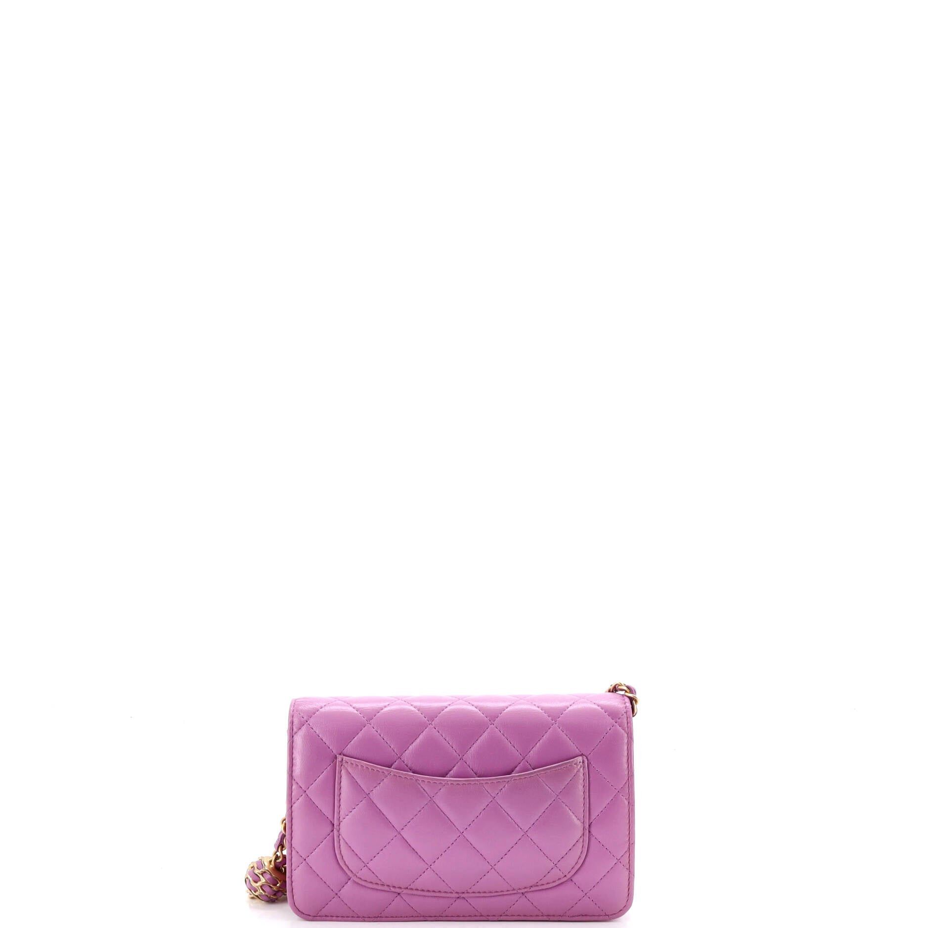 Chanel Pearl Crush Wallet on Chain Size ONE SIZE - 3 Thumbnail