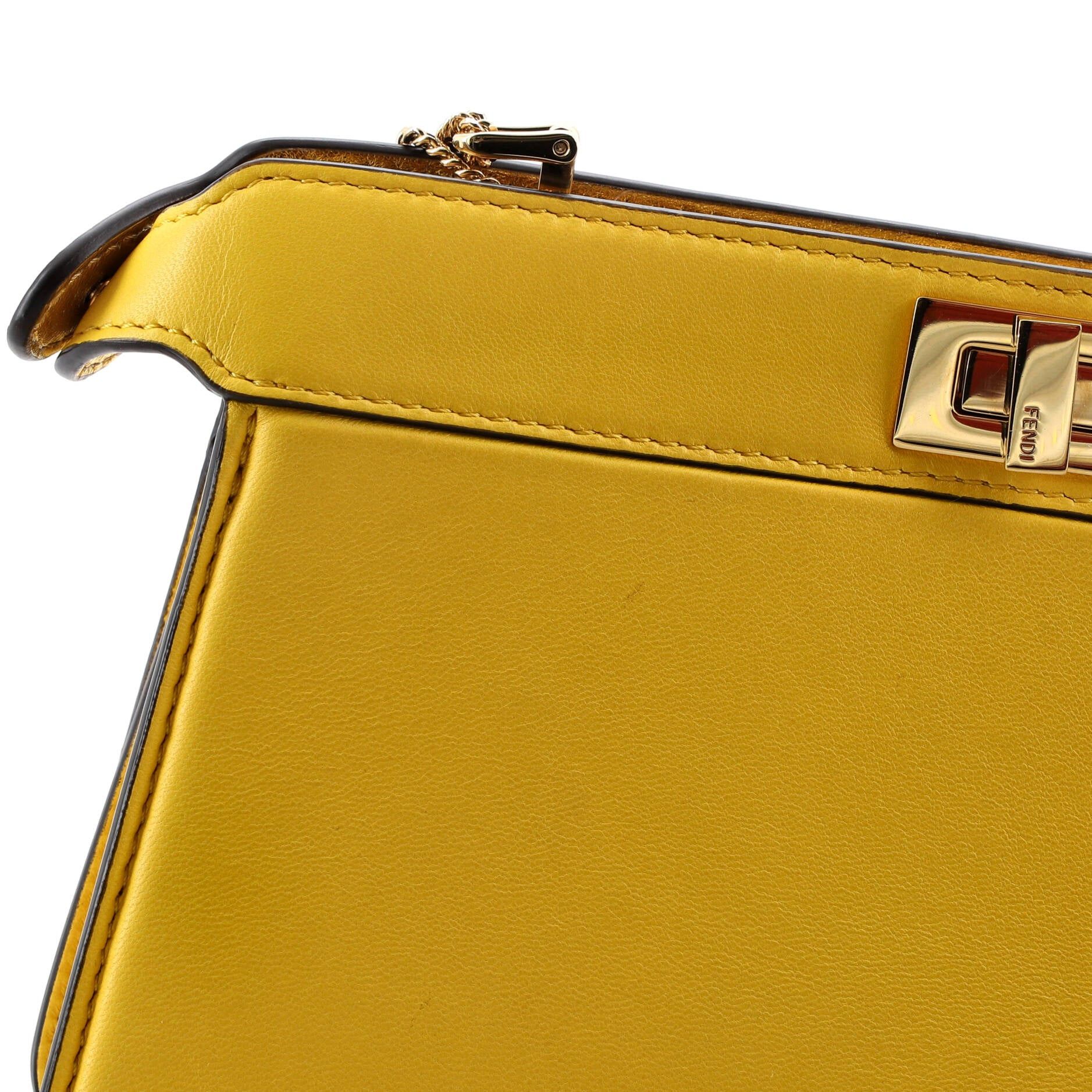 Fendi Peekaboo ISeeU Chain Pochette Size ONE SIZE - 7 Thumbnail