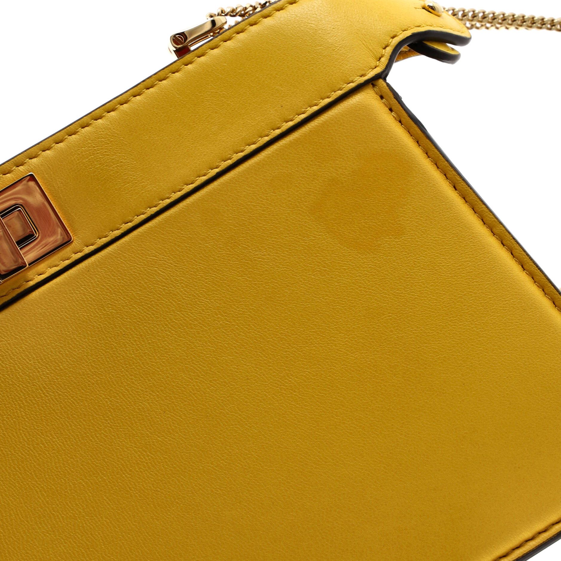 Fendi Peekaboo ISeeU Chain Pochette Size ONE SIZE - 6 Thumbnail