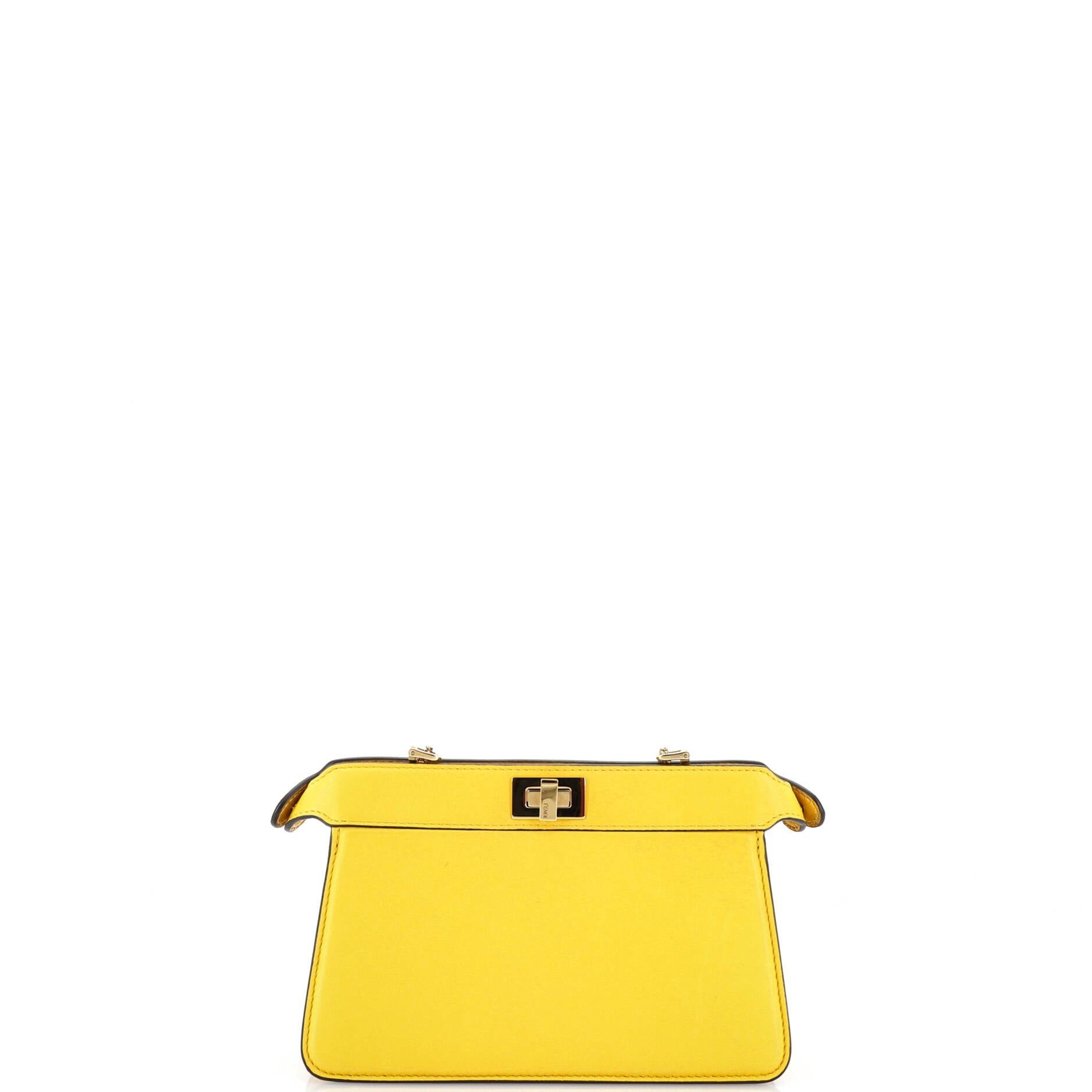 Fendi Peekaboo ISeeU Chain Pochette Size ONE SIZE - 3 Thumbnail