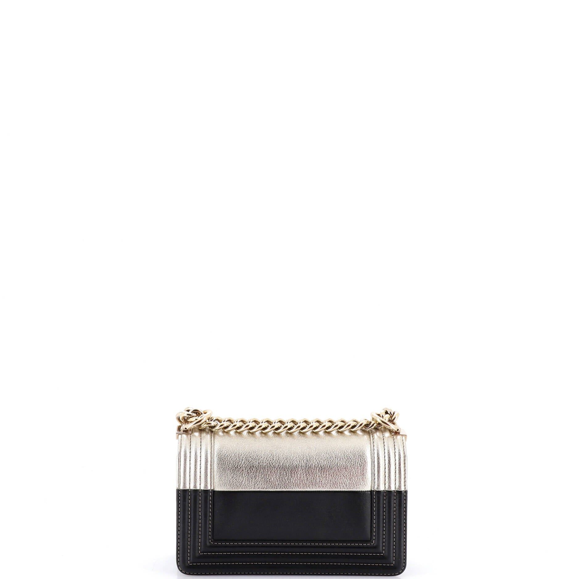Chanel Bicolor Boy Flap Bag Size ONE SIZE - 4 Thumbnail