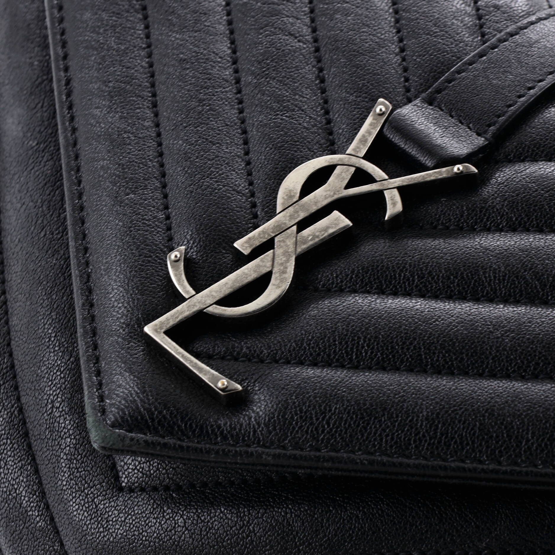 Saint Laurent Paris Classic Monogram College Bag Size ONE SIZE - 6 Thumbnail