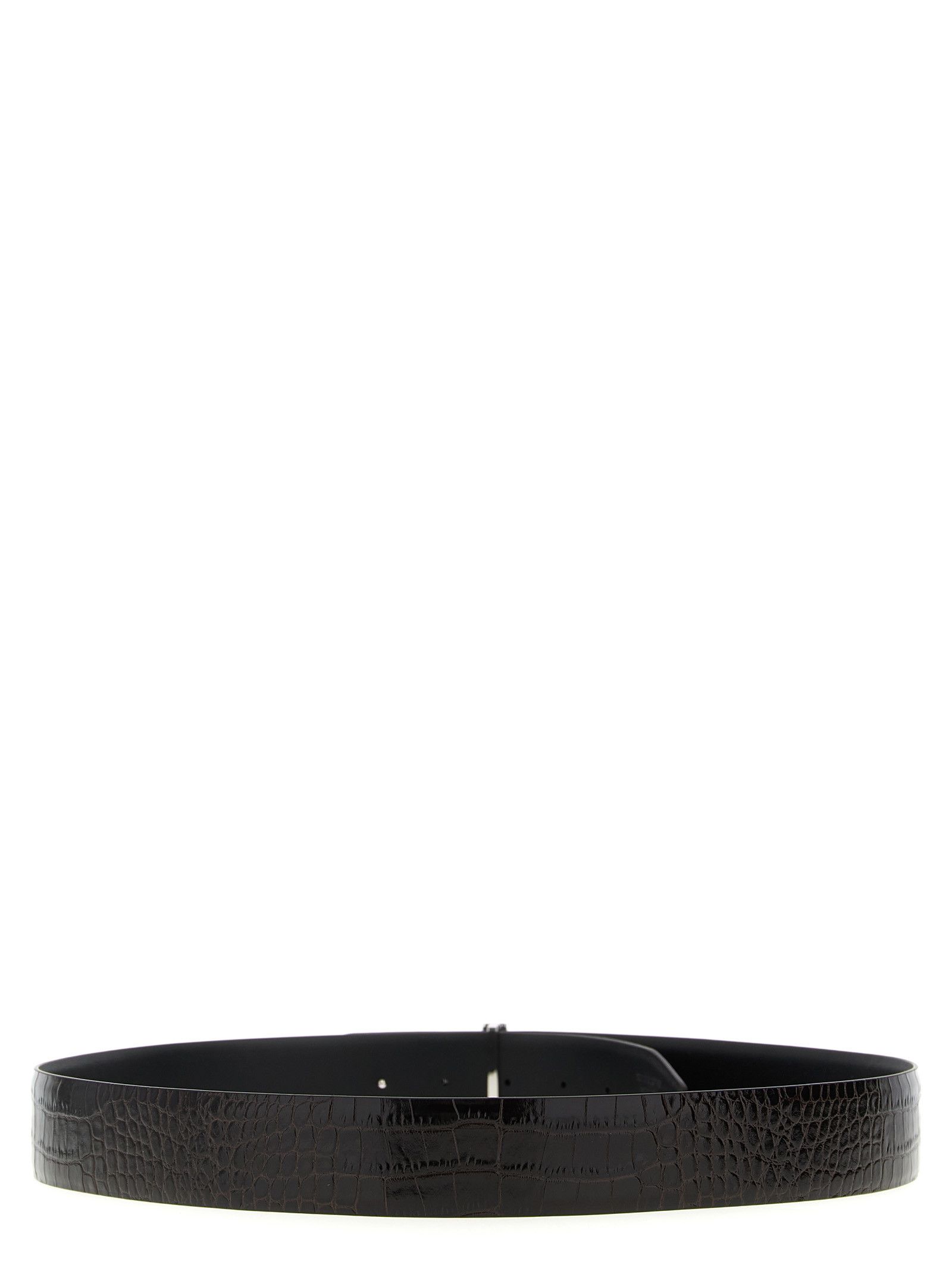 Tom Ford Reversible Crocodile Leather Belt Size ONE SIZE - 3 Thumbnail