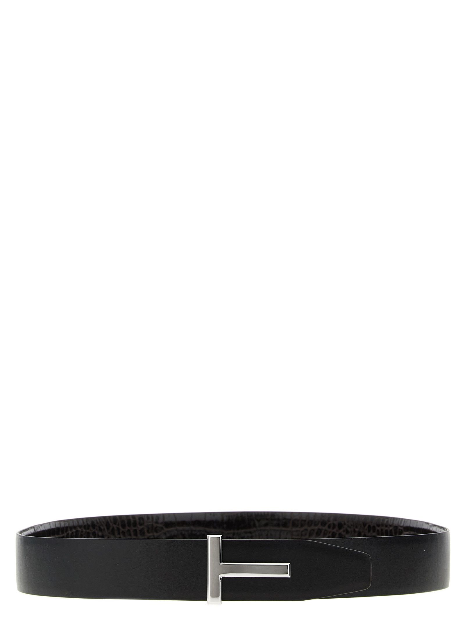Tom Ford Reversible Crocodile Leather Belt Size ONE SIZE - 2 Thumbnail