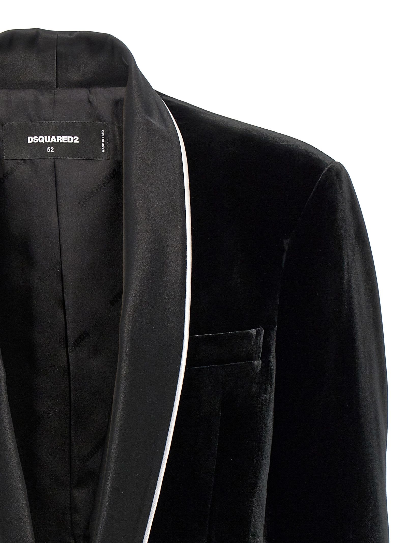 Dsquared2 'Velvet Sexy Palm Beach' Blazer Size 50R - 3 Thumbnail