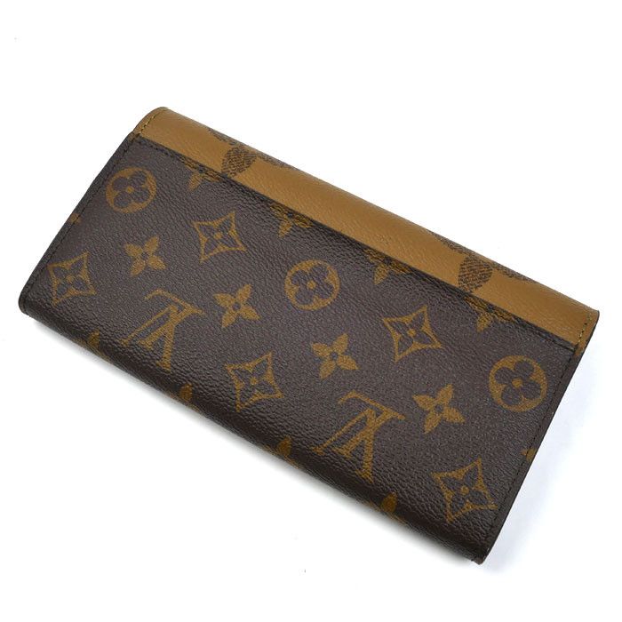 Louis Vuitton Louis Vuitton Louis Vuitton Portefeuille Sarah Monogram Giant Reverse Wallet Textile Long Wallet M80726 DUTY FREE for USA Size ONE SIZE - 2 Thumbnail