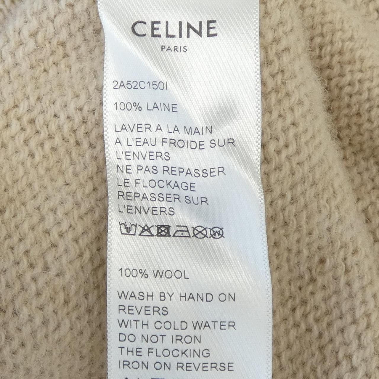 Celine Celine CELINE Knit Textile Tops 2A52C150I DUTY FREE for USA Size ONE SIZE - 3 Thumbnail