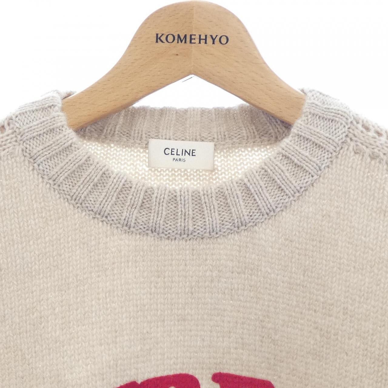 Celine Celine CELINE Knit Textile Tops 2A52C150I DUTY FREE for USA Size ONE SIZE - 5 Thumbnail