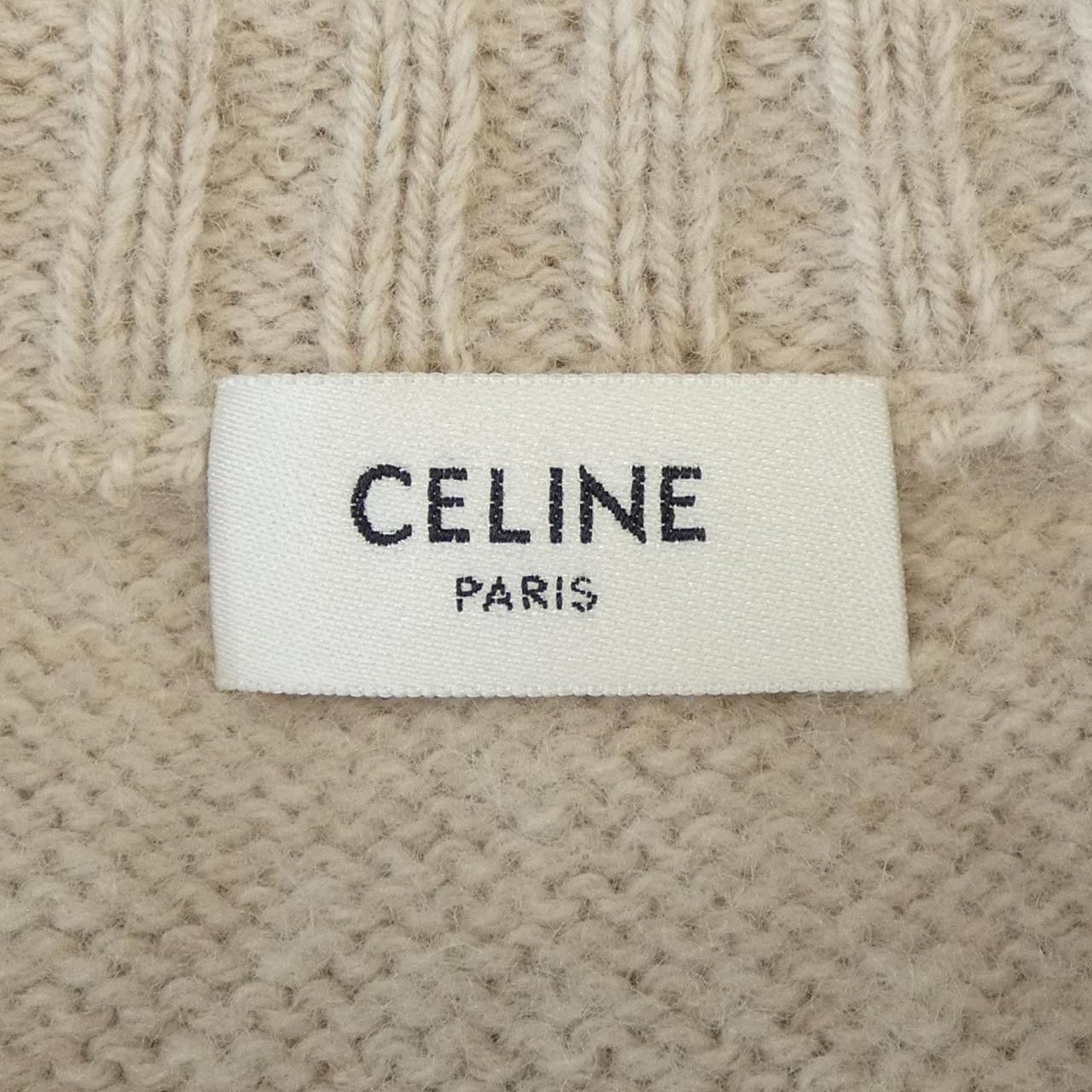 Celine Celine CELINE Knit Textile Tops 2A52C150I DUTY FREE for USA Size ONE SIZE - 4 Thumbnail