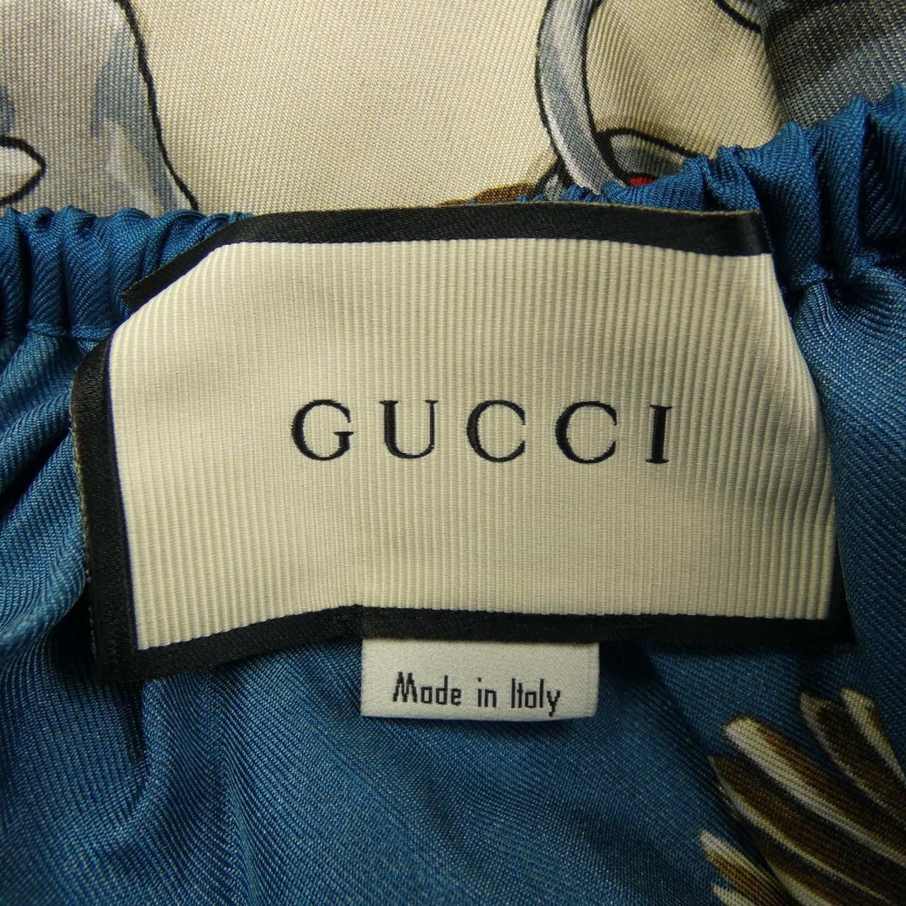 Gucci Gucci Gucci Silk Skirt Textile Skirts 544187ZLQ53 DUTY FREE for USA Size ONE SIZE - 4 Thumbnail