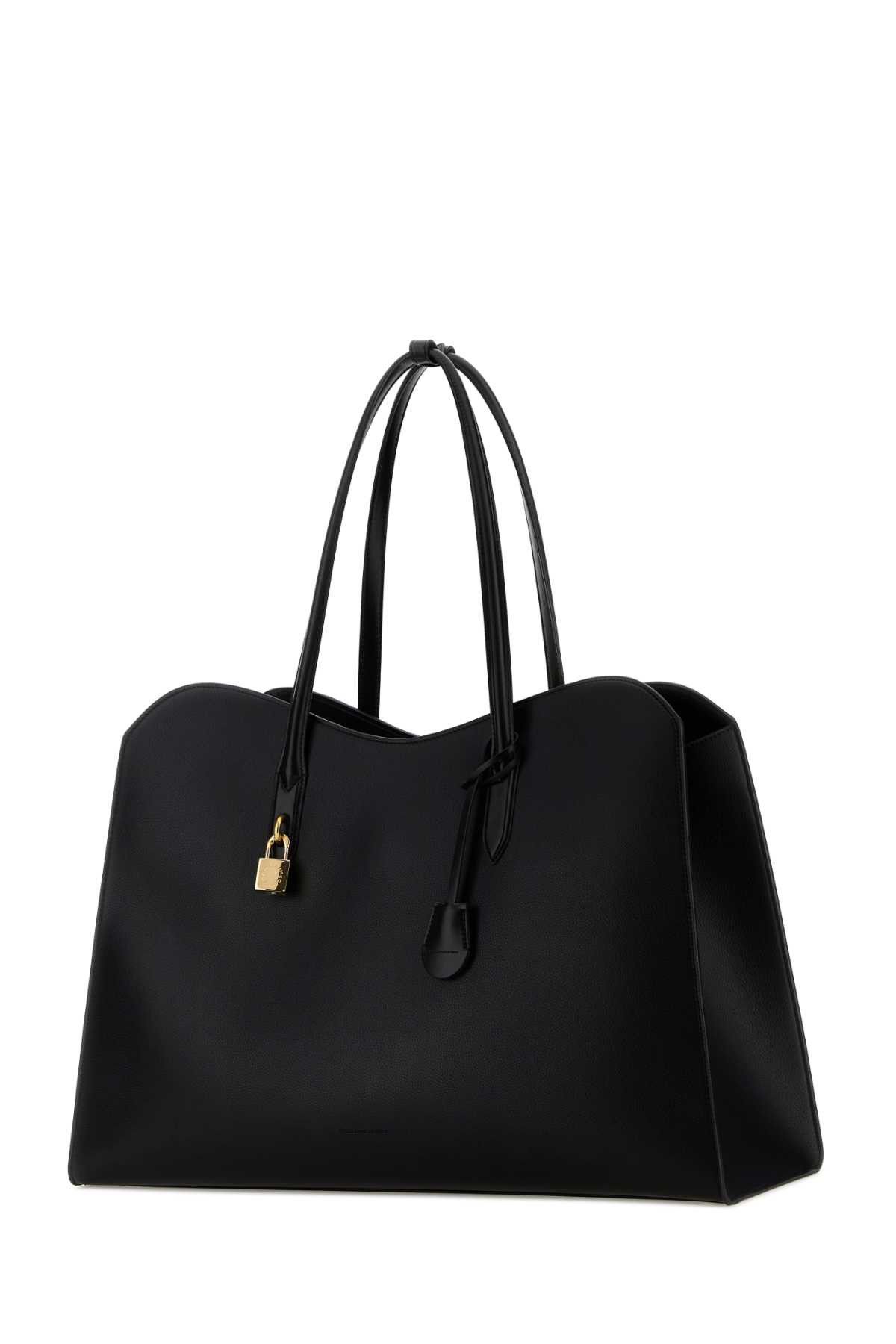 Stella McCartney Black Synthetic Leather Ryder Travel Bag Size ONE SIZE - 2 Thumbnail