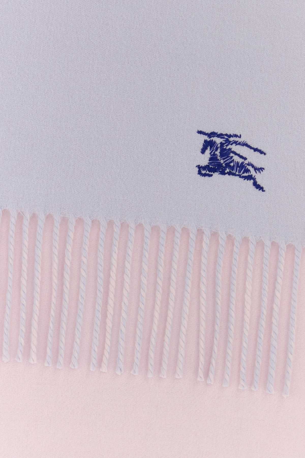 Burberry Lilac Cashmere Reversible Scarf Size ONE SIZE - 2 Thumbnail