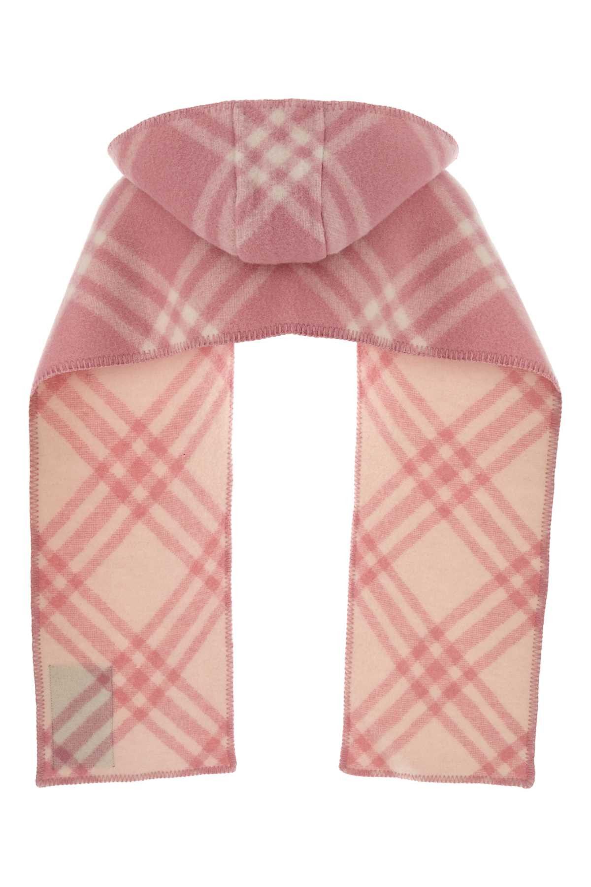 Burberry Embroidered Wool Scarf Size ONE SIZE - 2 Thumbnail