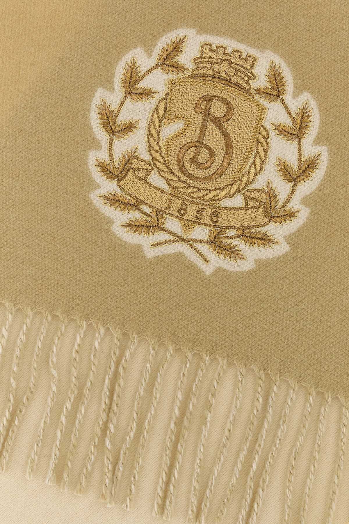 Burberry Beige Cashmere Scarf Size ONE SIZE - 2 Thumbnail