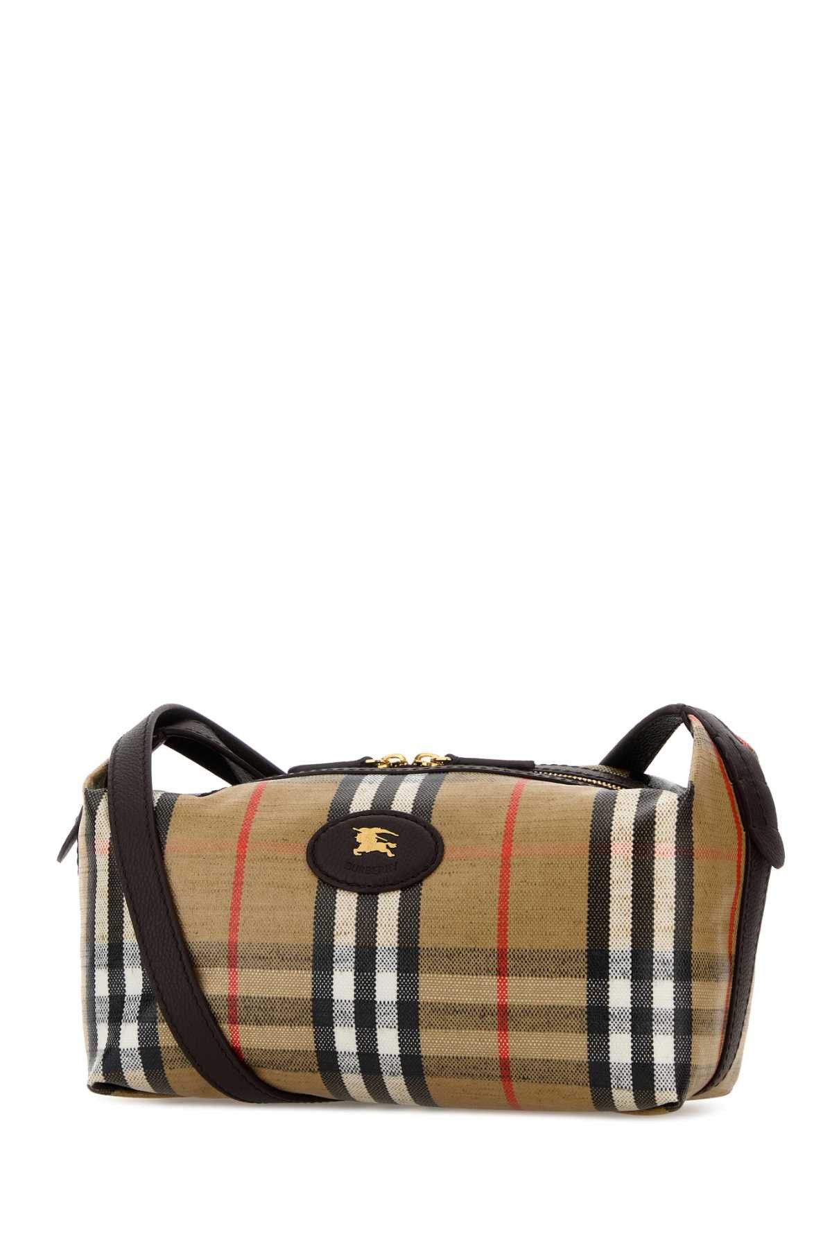 Burberry Printed Canvas Highlands Shoulder Bag Size ONE SIZE - 2 Thumbnail