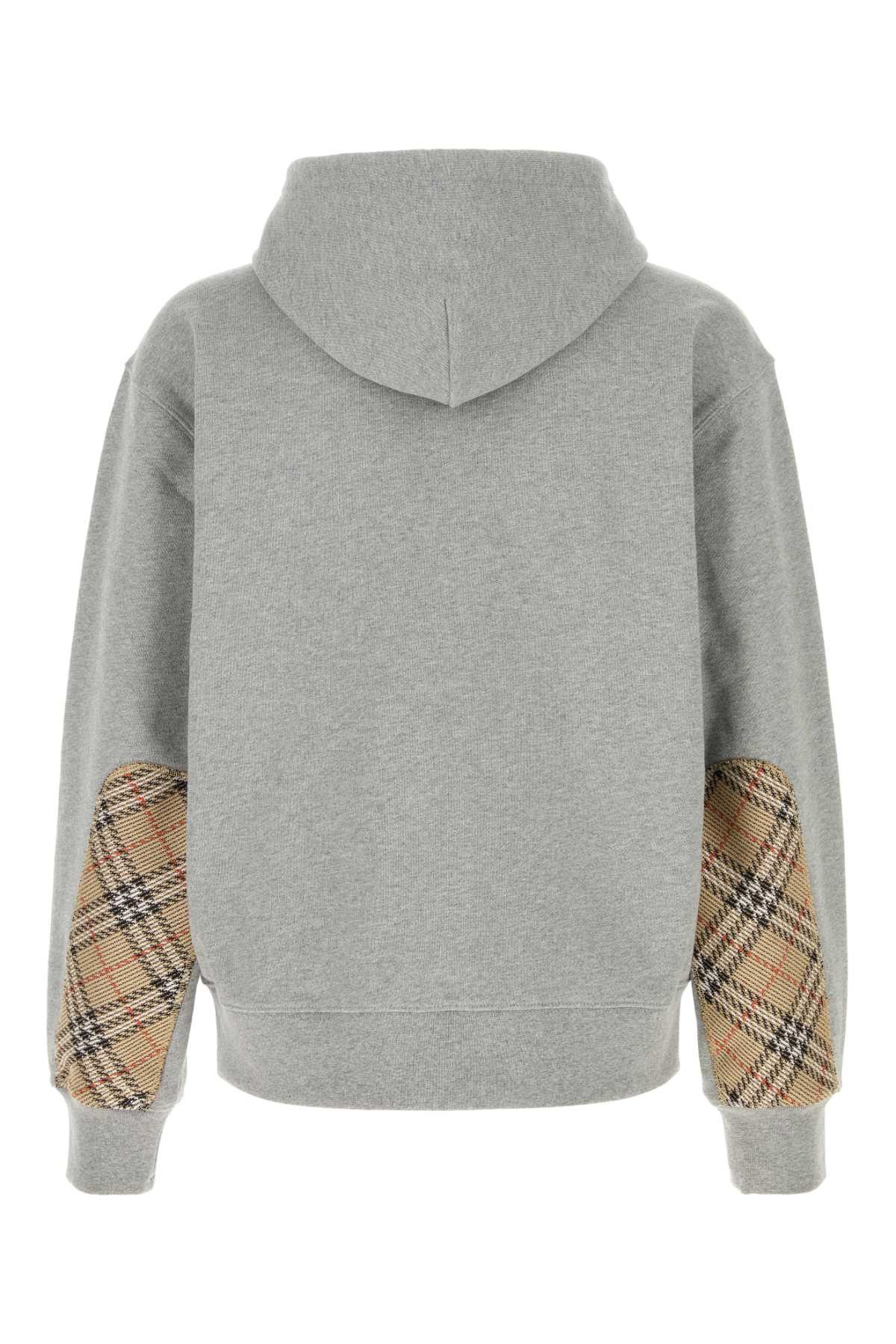 Burberry Grey Cotton Sweatshirt Size US M / EU 48-50 / 2 - 2 Thumbnail