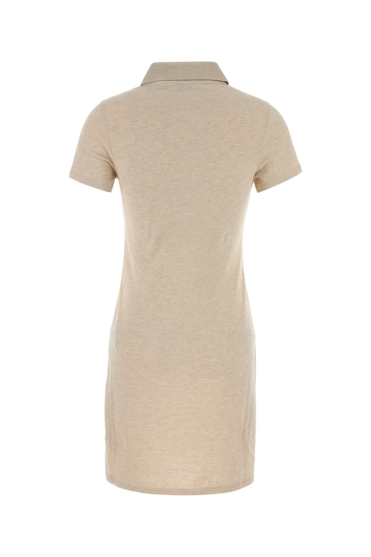 Burberry Melange Sand Piquet Polo Dress Size M / US 6-8 / IT 42-44 - 2 Thumbnail