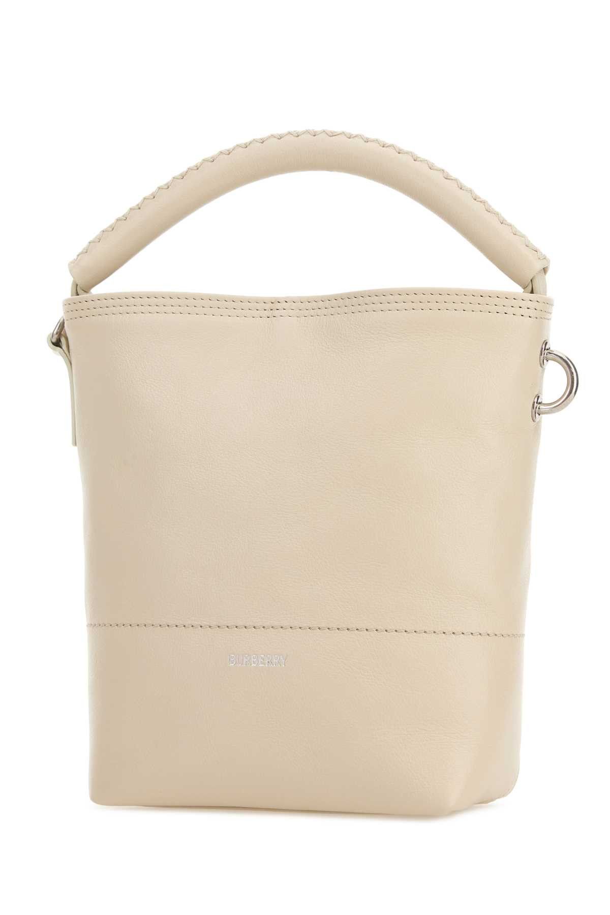 Burberry Ivory Leather Handbag Size ONE SIZE - 2 Thumbnail
