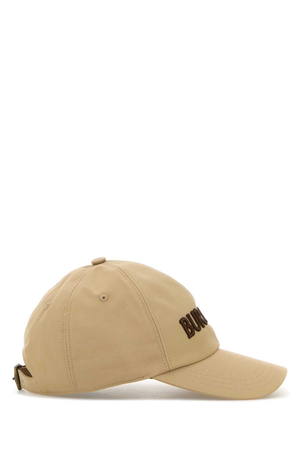 Burberry Beige Gabardine Baseball Cap Size ONE SIZE - 2 Thumbnail