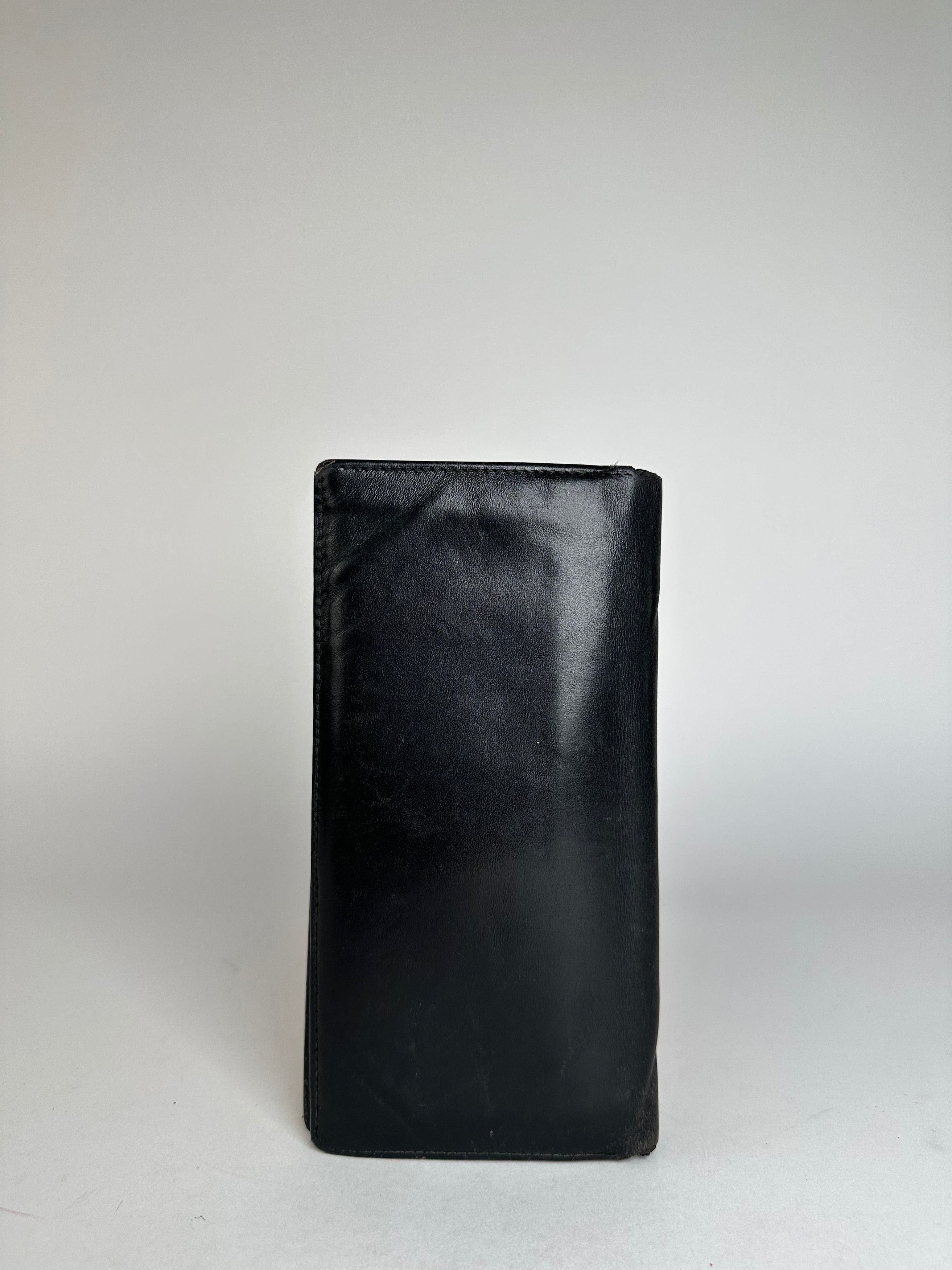 Cartier Vintage Leather ID Holder Black Size ONE SIZE - 2 Thumbnail