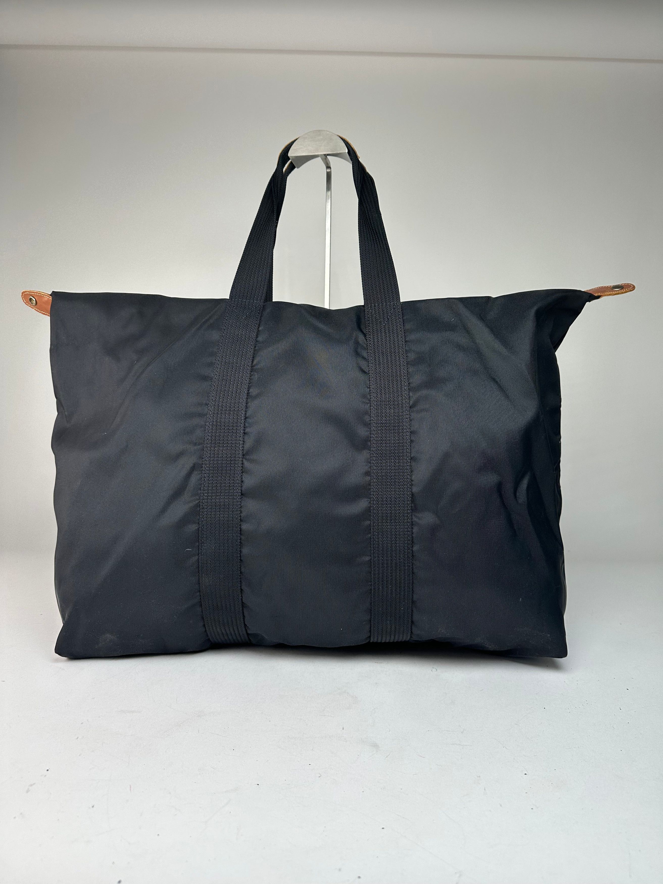 Courreges Vintage Polyester Travel Bag Black Size ONE SIZE - 9 Thumbnail