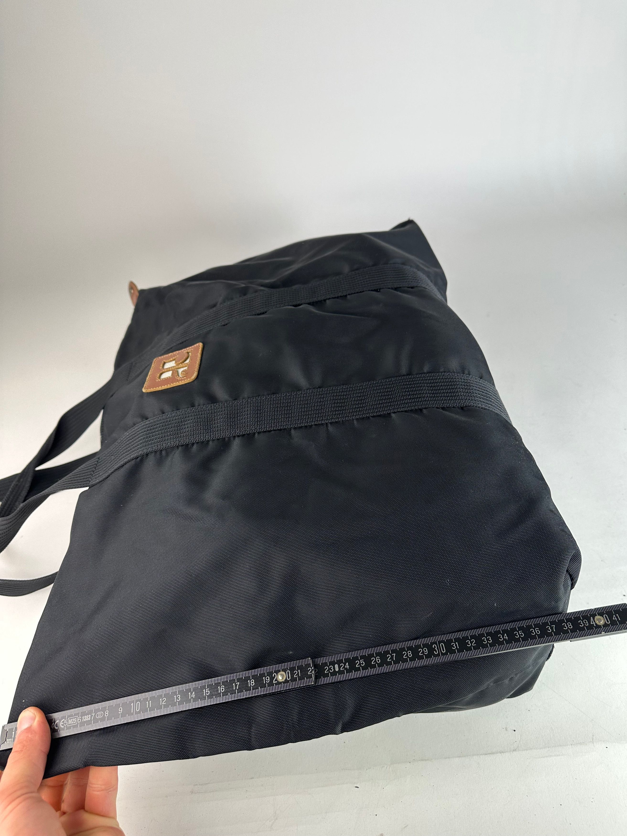 Courreges Vintage Polyester Travel Bag Black Size ONE SIZE - 11 Thumbnail