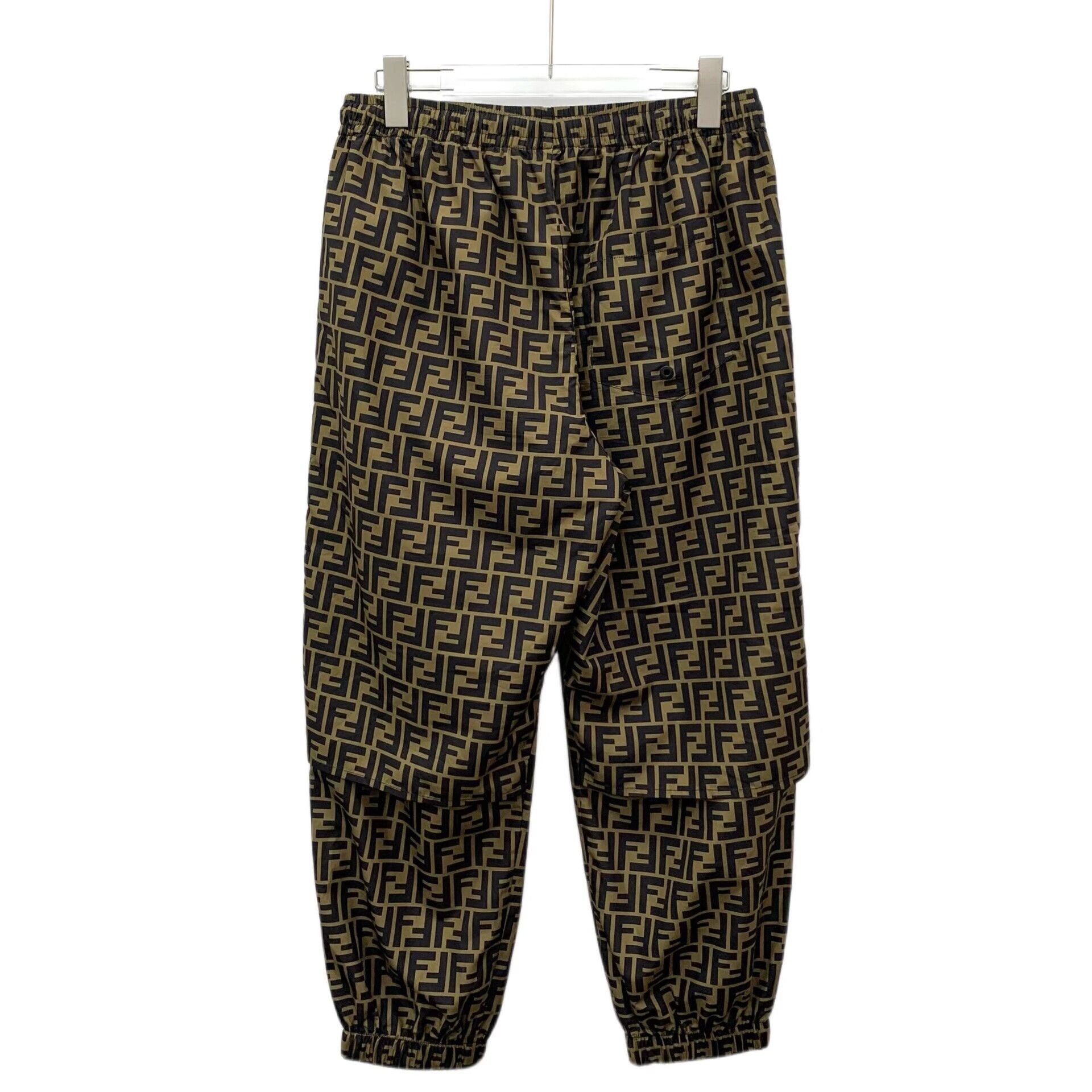 Fendi Fendi All-Over FF Monogram Cargo Joggers IT 46 Size US 30 / EU 46 - 2 Thumbnail