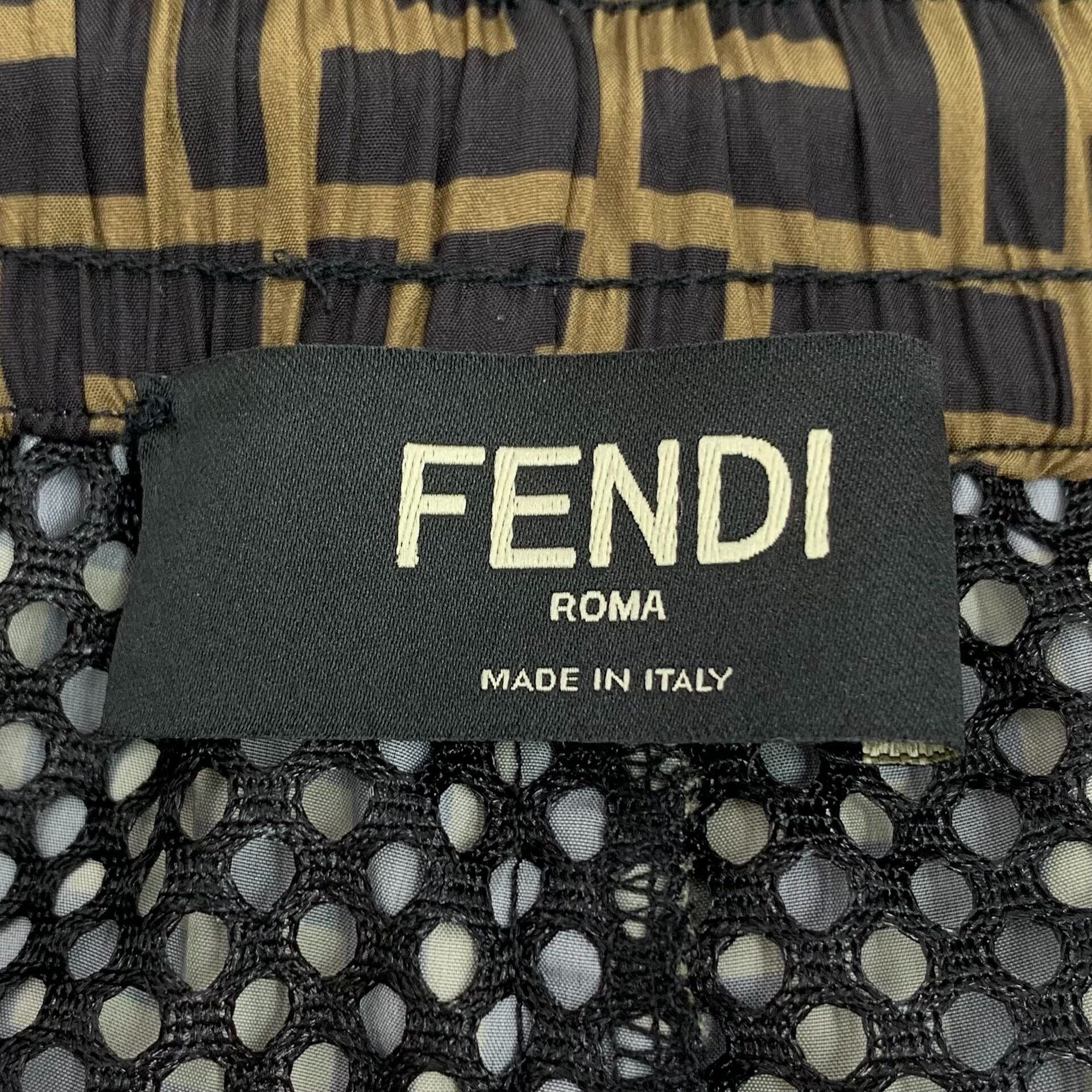 Fendi Fendi All-Over FF Monogram Cargo Joggers IT 46 Size US 30 / EU 46 - 6 Thumbnail