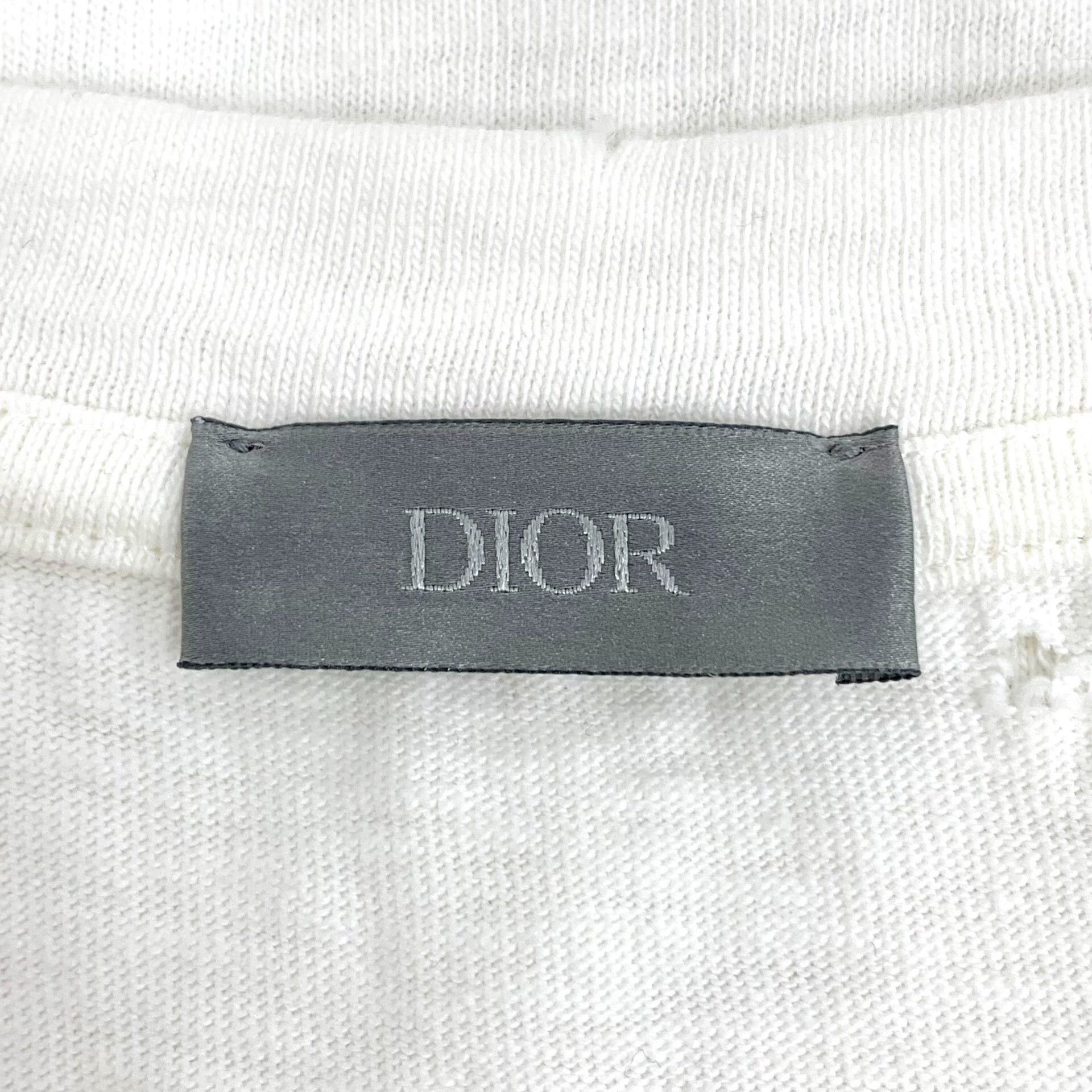 Dior Dior Distressed Couture Logo T-Shirt M Size US M / EU 48-50 / 2 - 5 Thumbnail