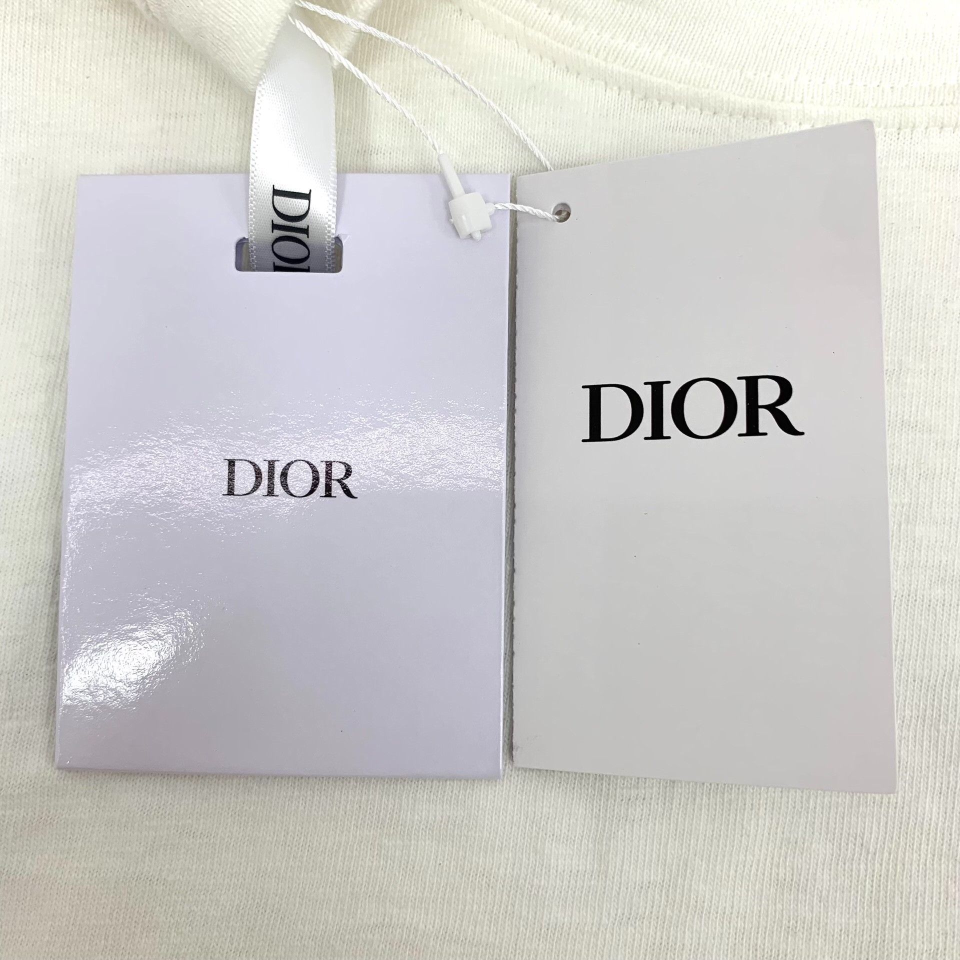 Dior Dior Distressed Couture Logo T-Shirt M Size US M / EU 48-50 / 2 - 7 Thumbnail