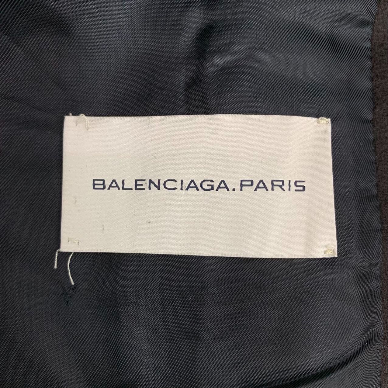 Balenciaga Balenciaga Wool Blend Hooded Coat Size 52 Size US L / EU 52-54 / 3 - 5 Thumbnail