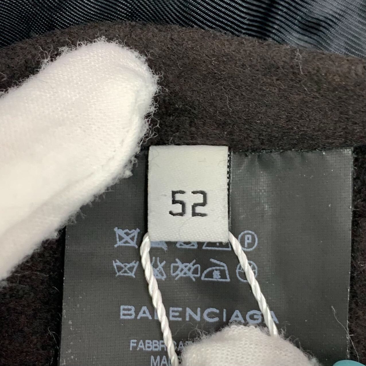 Balenciaga Balenciaga Wool Blend Hooded Coat Size 52 Size US L / EU 52-54 / 3 - 6 Thumbnail