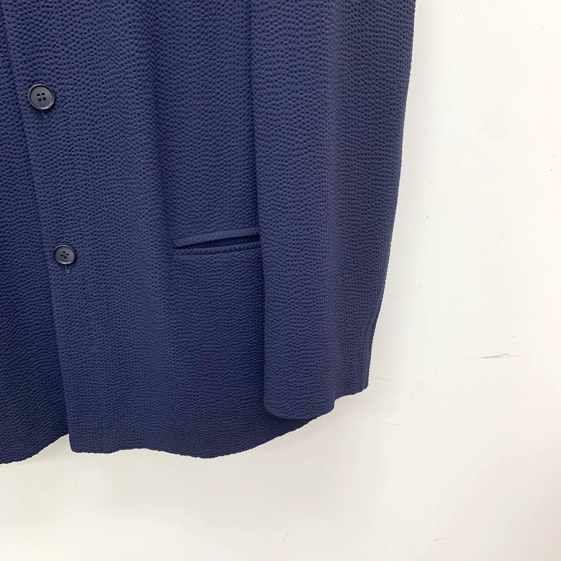 Giorgio Armani Giorgio Armani Textured Wool Jacket Size 48 Size US M / EU 48-50 / 2 - 4 Thumbnail