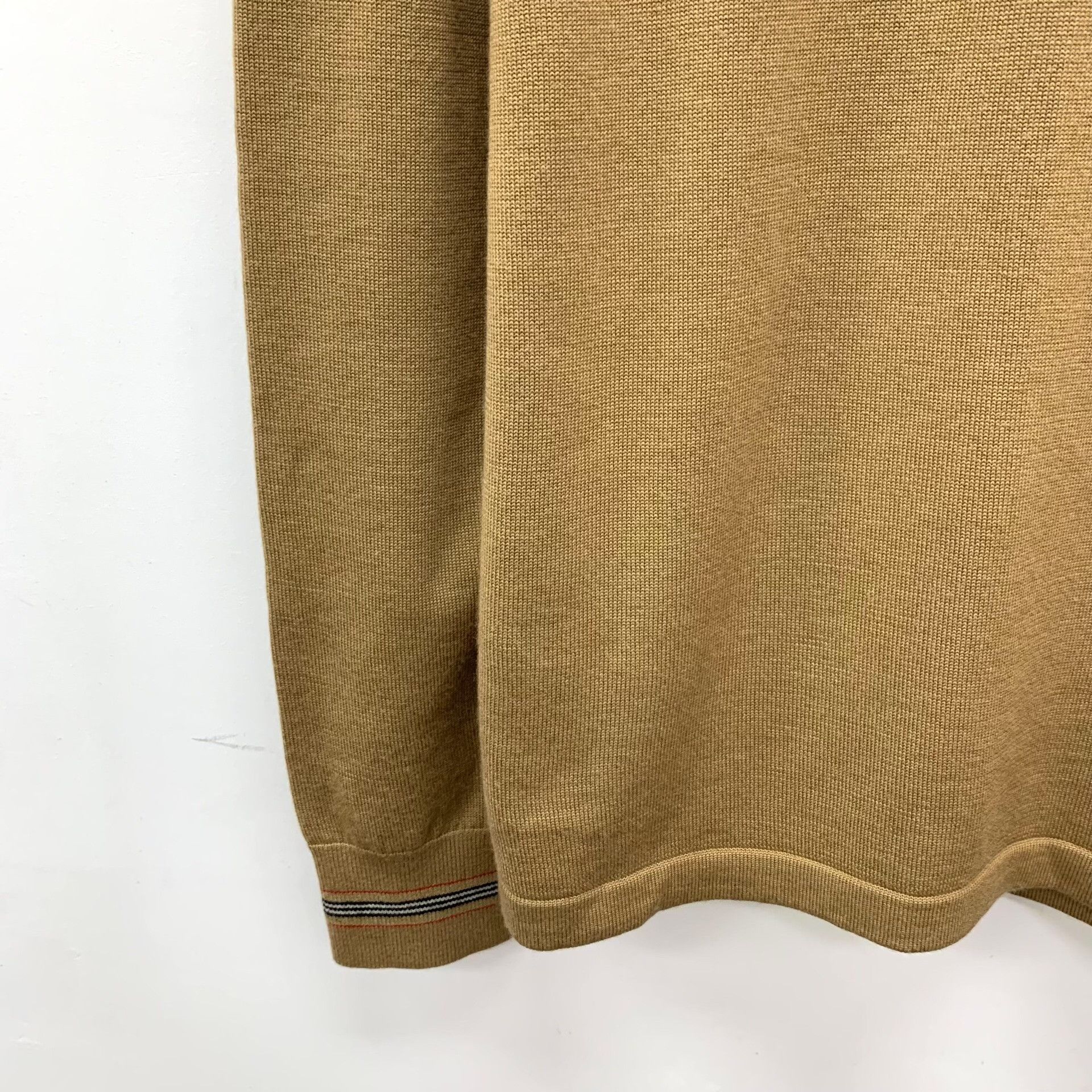 Burberry Burberry Wool Long Sleeve Knit Polo S Size US S / EU 44-46 / 1 - 4 Thumbnail