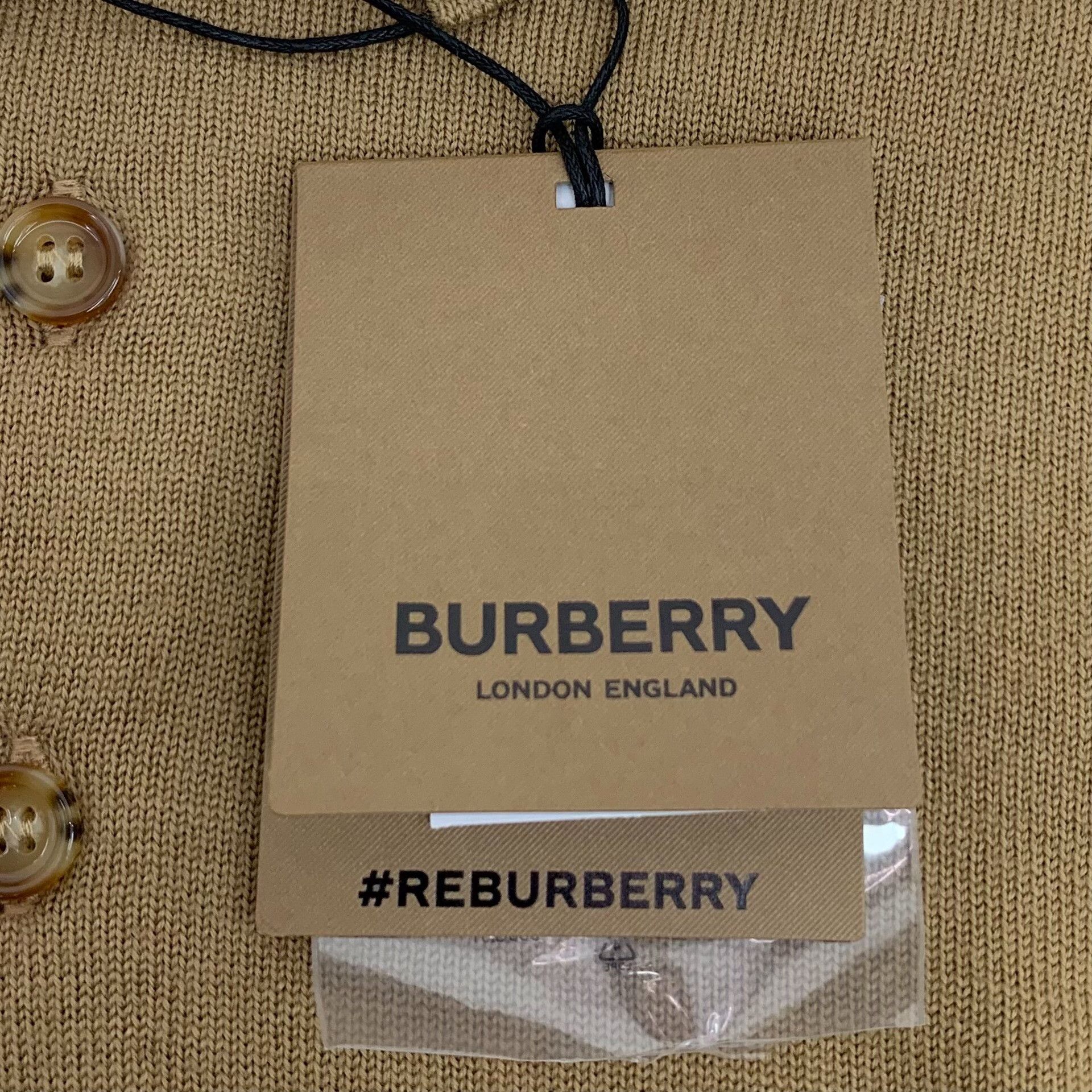 Burberry Burberry Wool Long Sleeve Knit Polo S Size US S / EU 44-46 / 1 - 6 Thumbnail