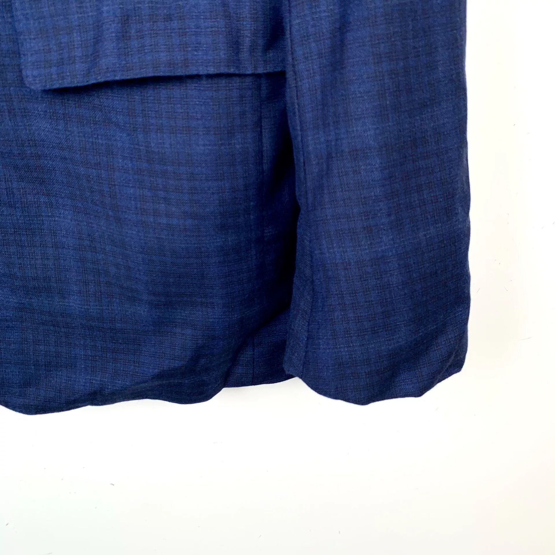 Ermenegildo Zegna Ermenegildo Zegna Silk Blend Check Blazer 52R Size 52R - 4 Thumbnail