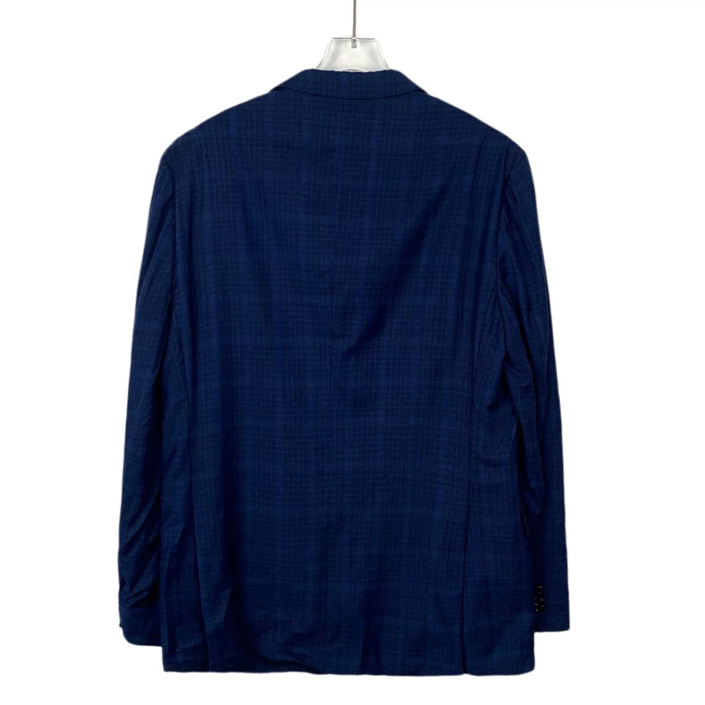 Ermenegildo Zegna Ermenegildo Zegna Silk Blend Check Blazer 52R Size 52R - 2 Thumbnail