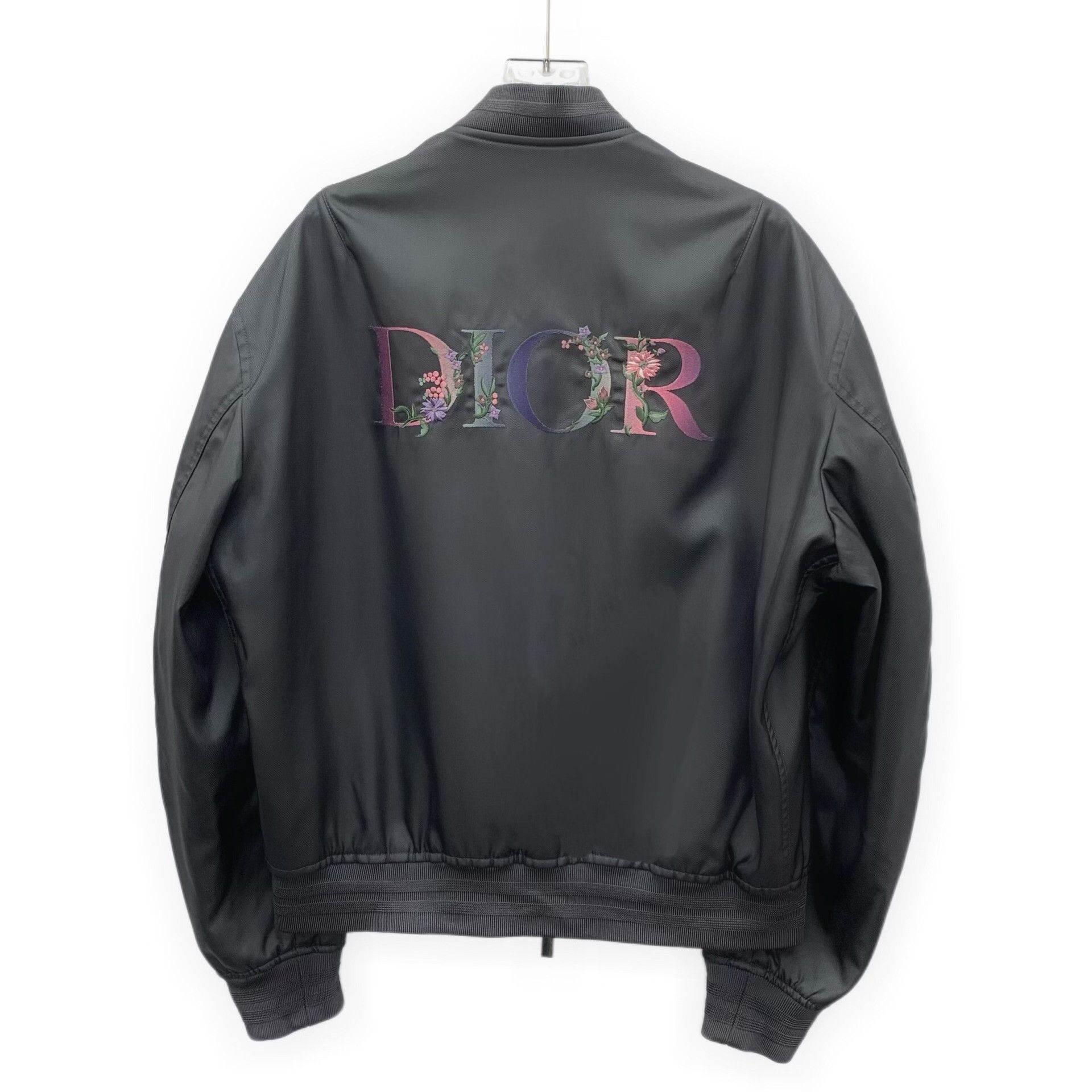 Dior Dior Floral Logo Embroidery Bomber Jacket 48 Size US M / EU 48-50 / 2 - 2 Thumbnail