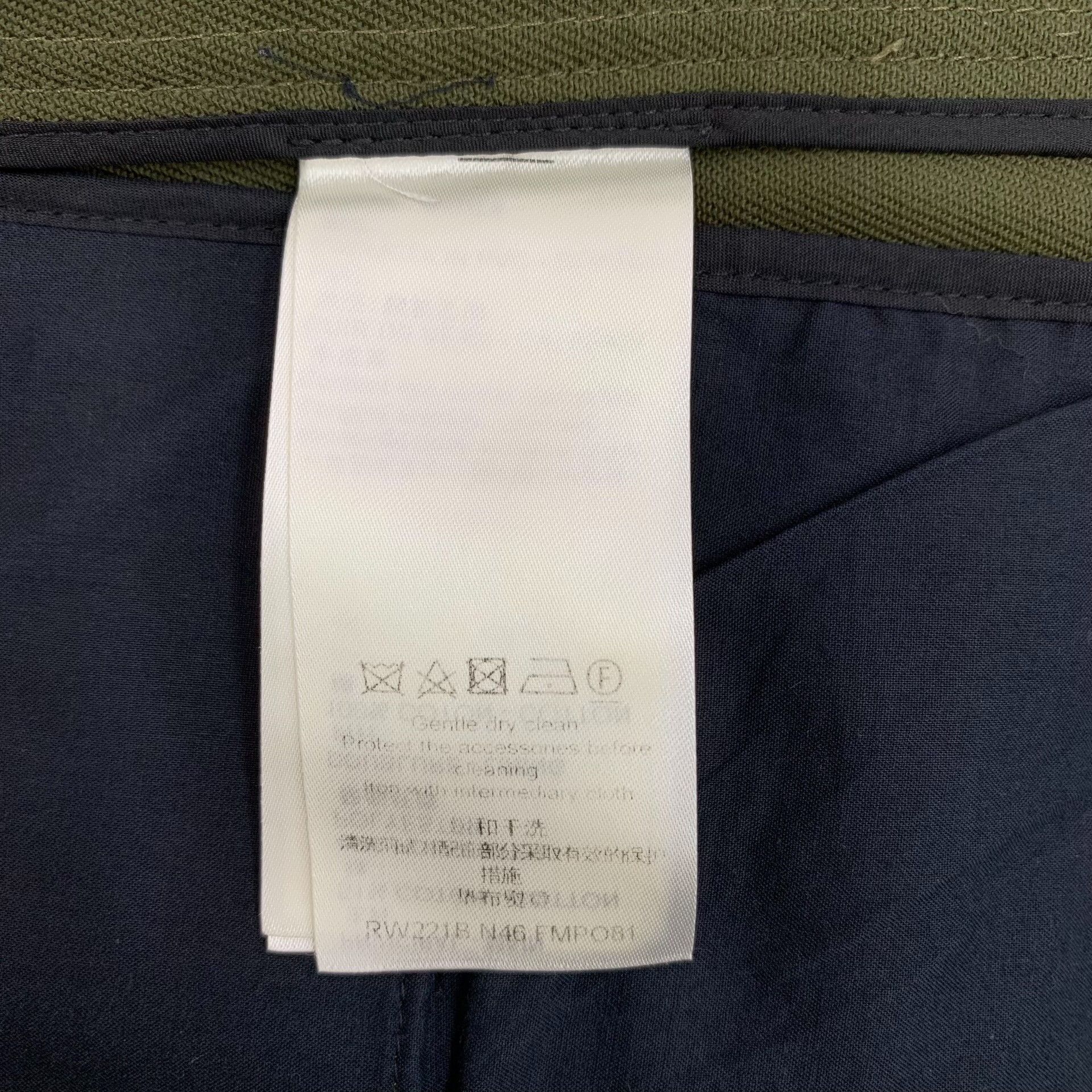 Louis Vuitton Louis Vuitton Olive Cotton Cargo Pants FR 38 Size 27" / US 4 / IT 40 - 7 Thumbnail