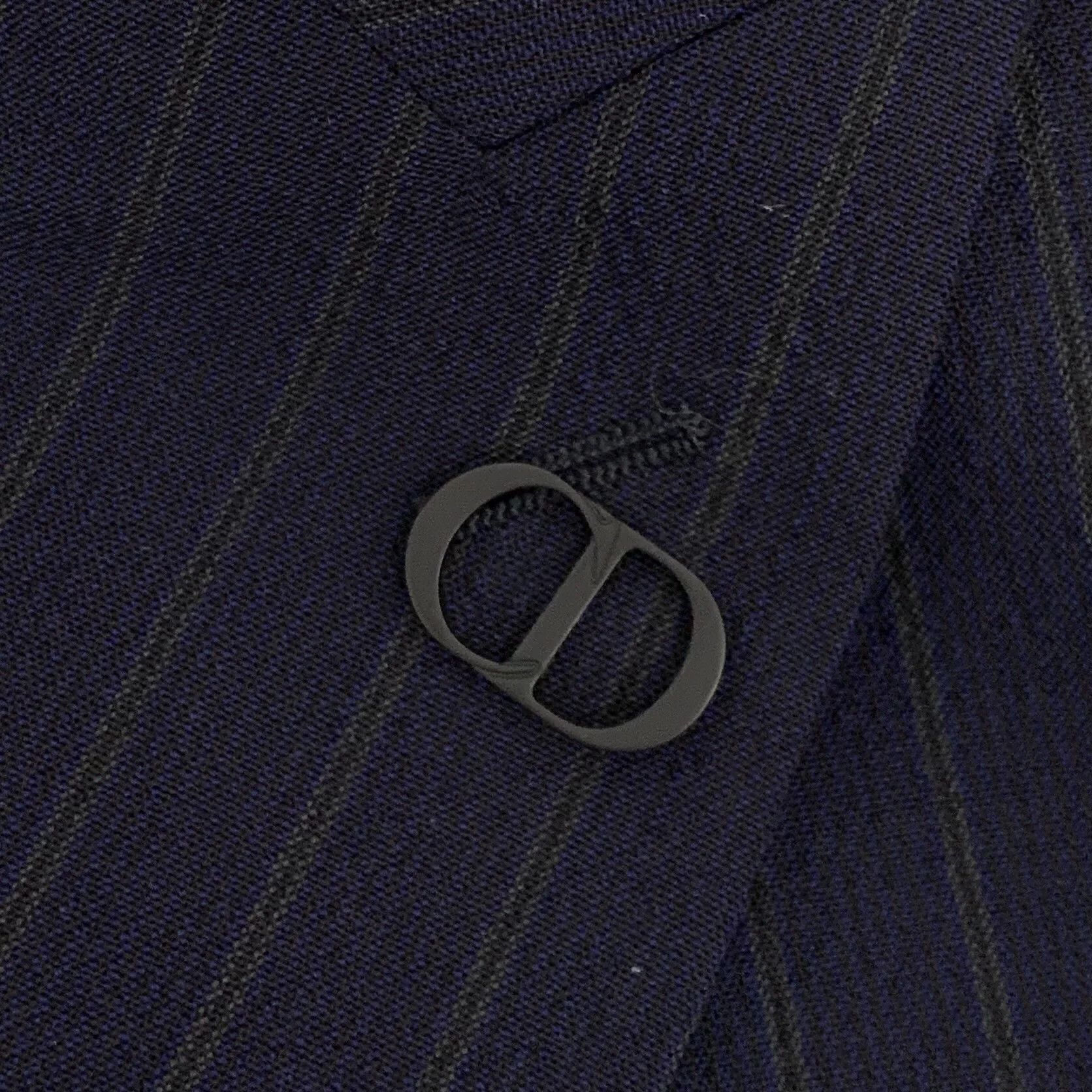 Dior Dior Pinstripe Double Breasted Blazer Size 46C Size 36R - 5 Thumbnail