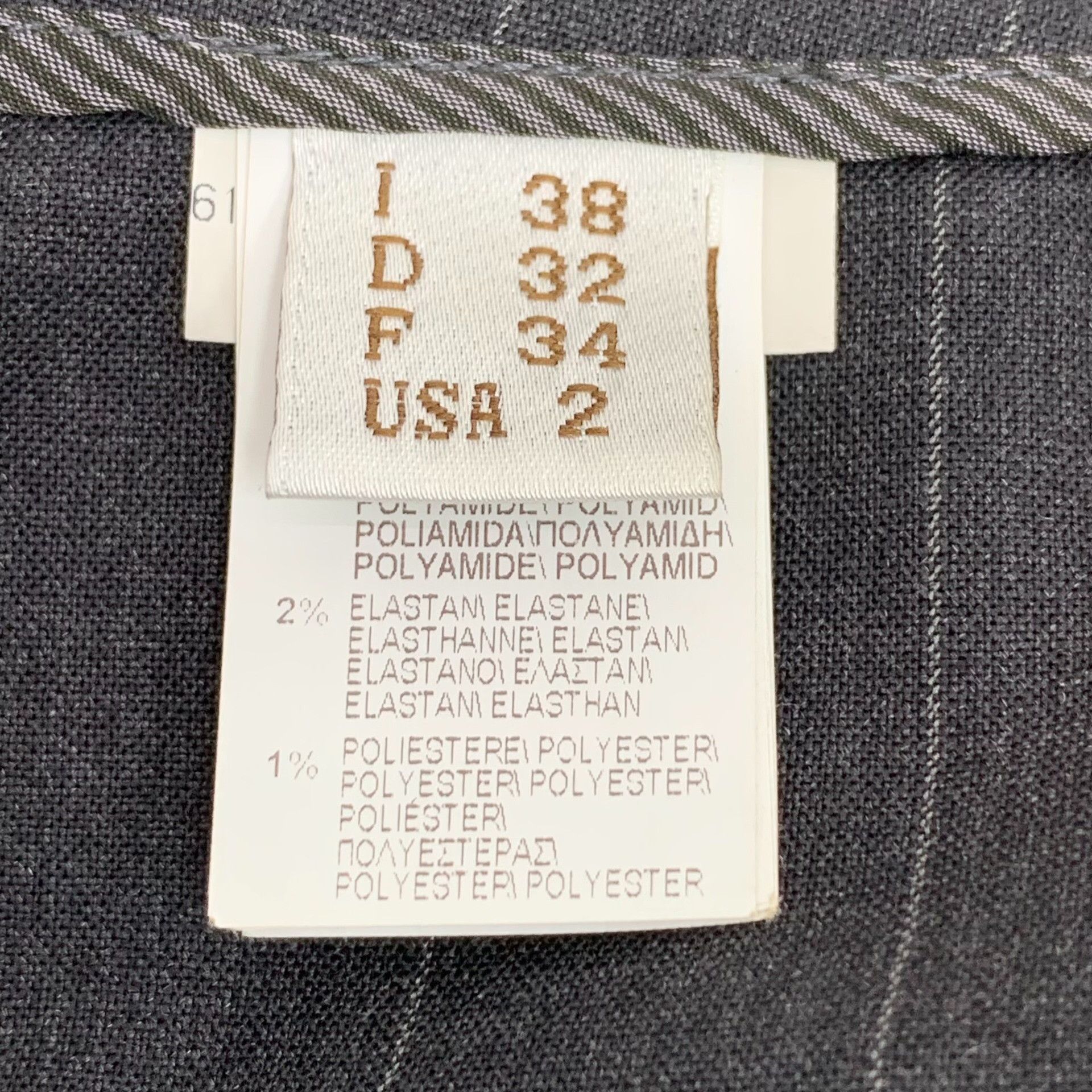 Brunello Cucinelli Brunello Cucinelli Pinstripe Wool Trousers IT 38 Size 26" / US 2 / IT 38 - 7 Thumbnail
