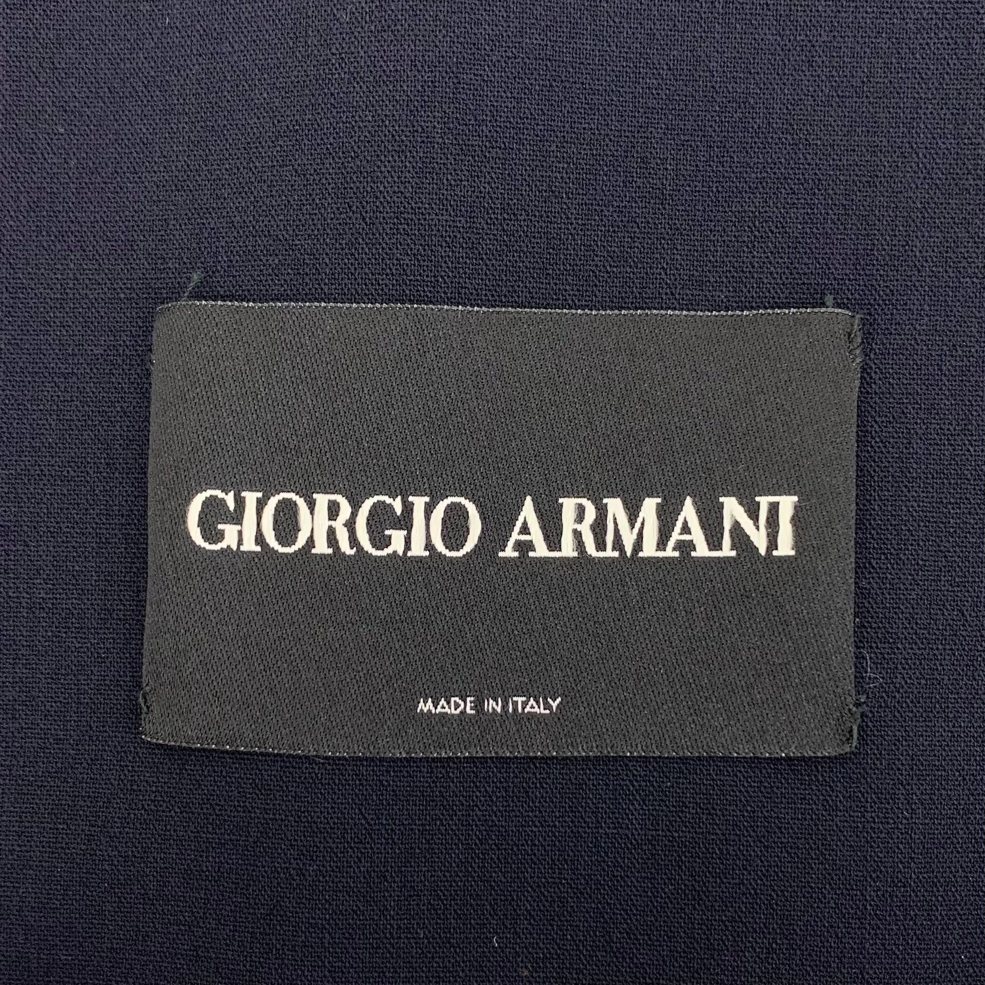 Giorgio Armani Giorgio Armani Wool Single Breasted Blazer 48R Size 48R - 5 Thumbnail
