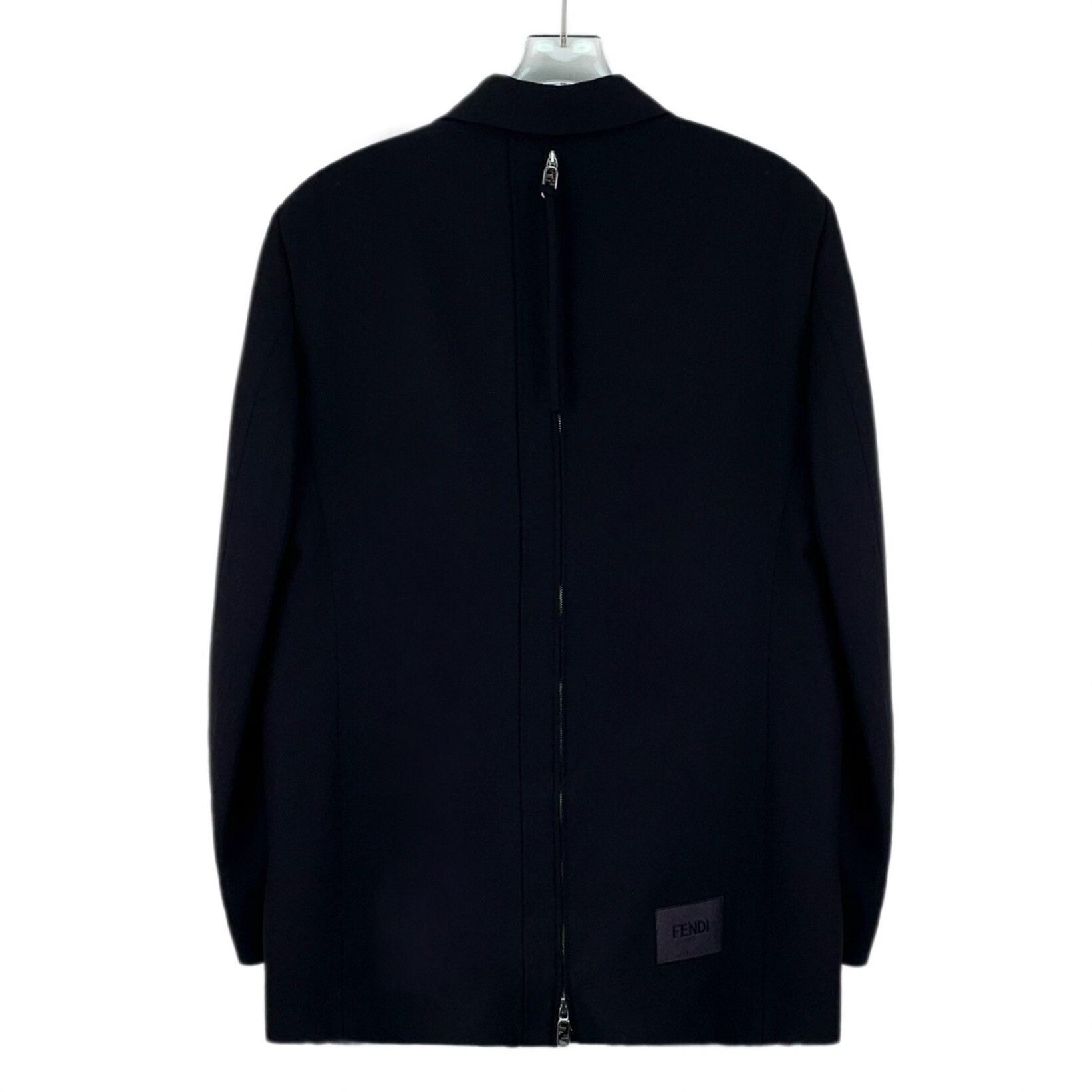 Fendi Fendi Back Zip Double Breasted Blazer 50 Size 50R - 2 Thumbnail