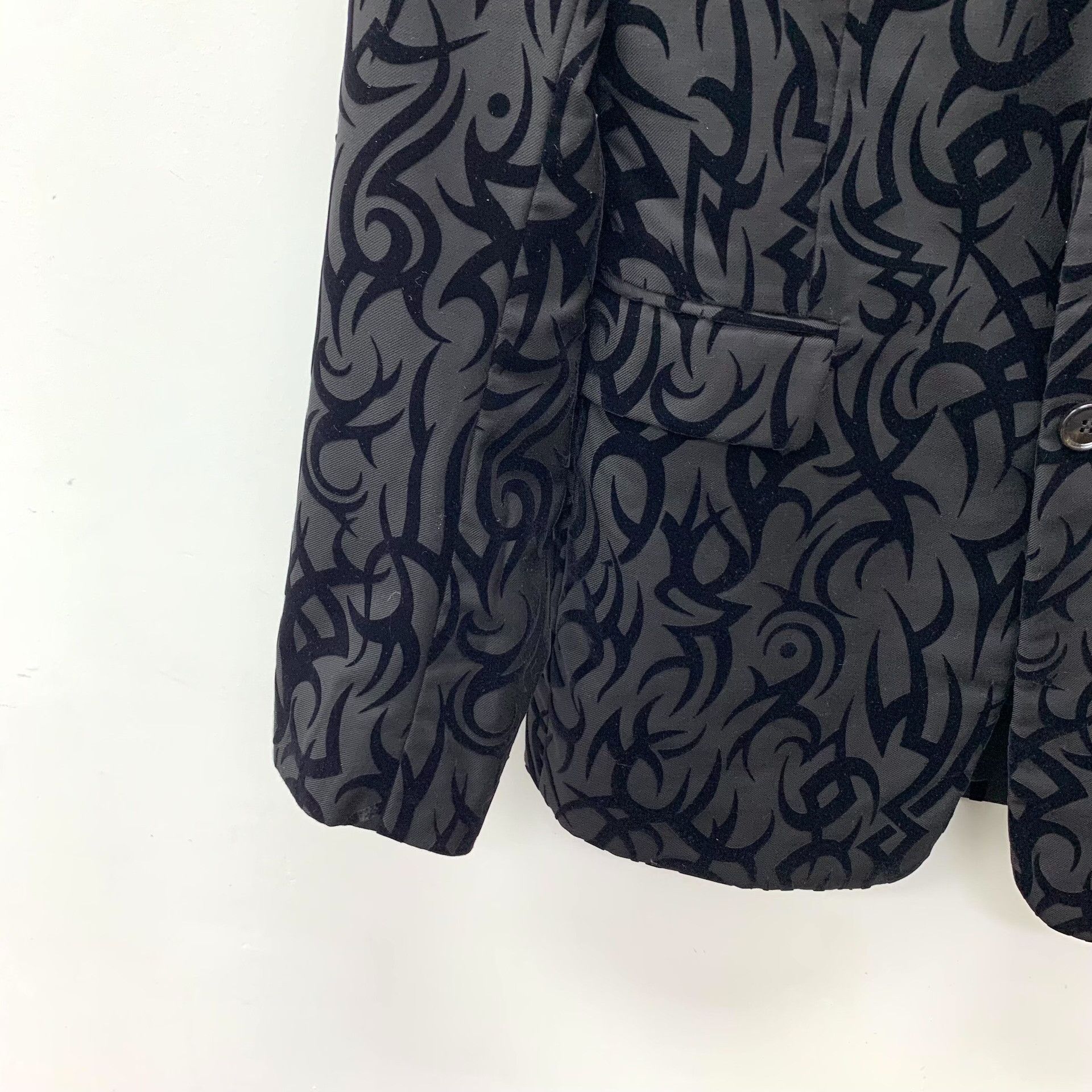 Dior Dior Tribal Flocking Wool Blazer Size 44 Size US S / EU 44-46 / 1 - 4 Thumbnail