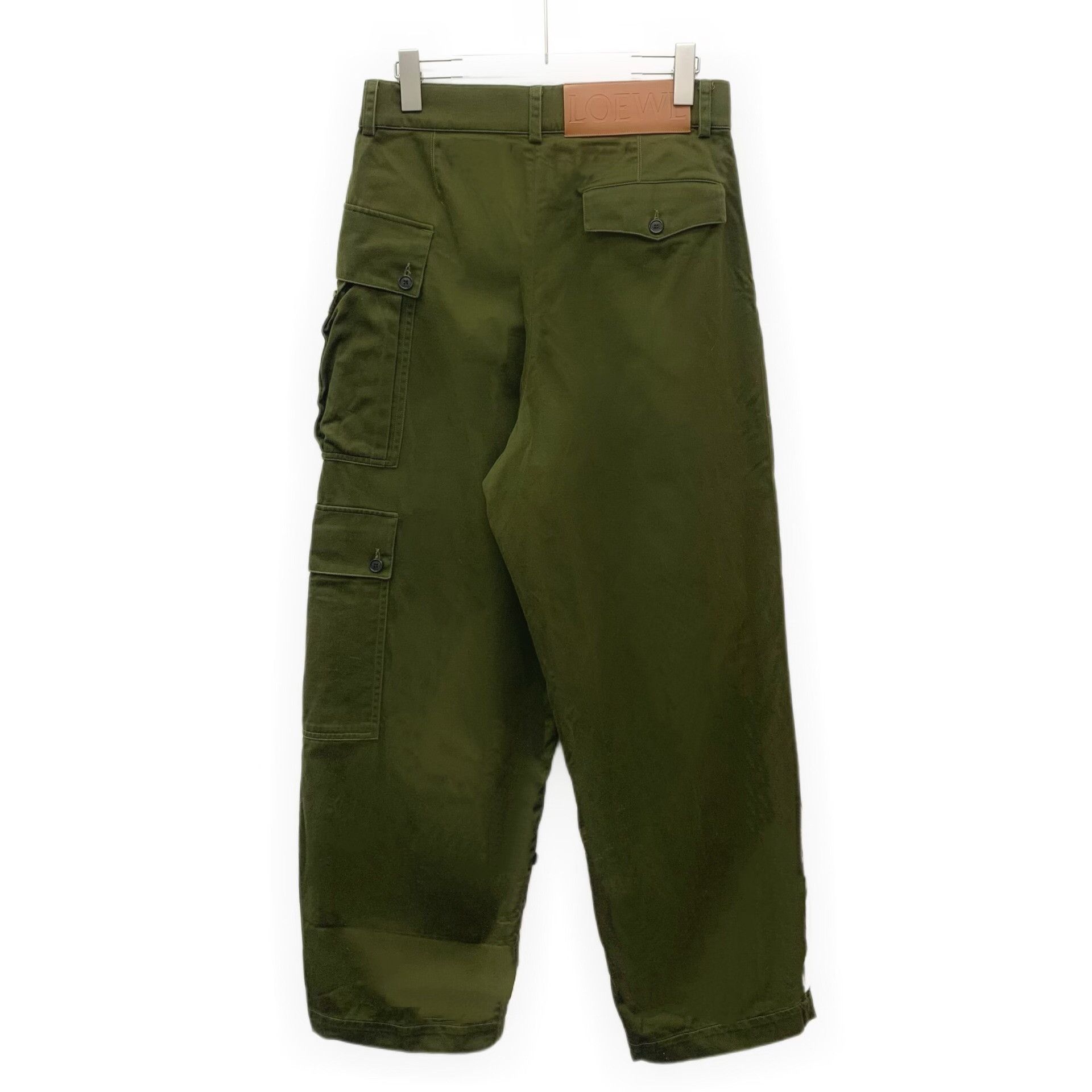 Loewe Loewe Logo Leather Patch Cargo Pants Size 46 Size US 30 / EU 46 - 2 Thumbnail
