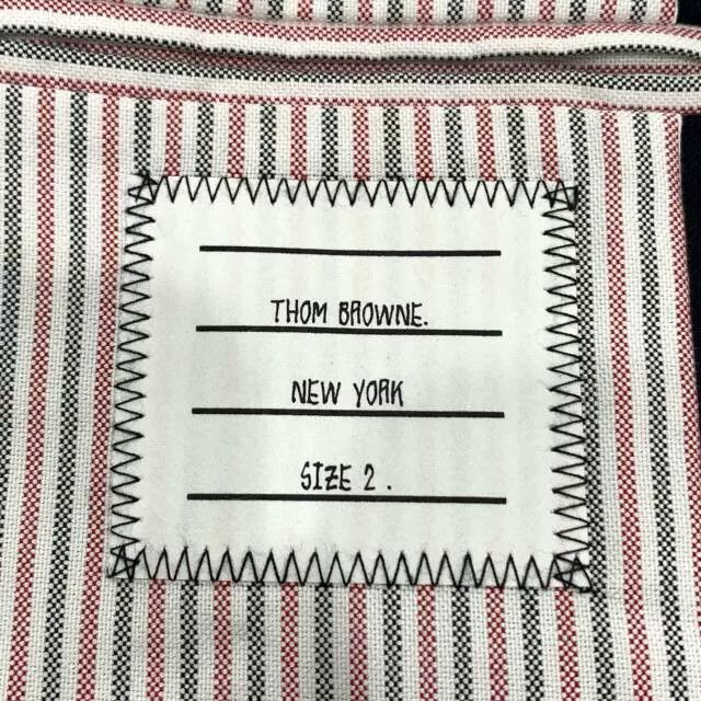 Thom Browne Thom Browne 4-Bar Cotton Twill Jacket Size 2 Size US M / EU 48-50 / 2 - 7 Thumbnail