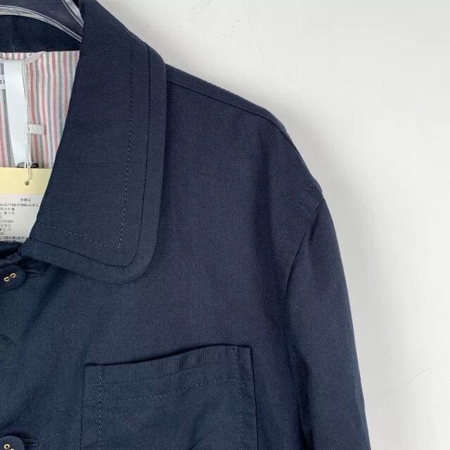 Thom Browne Thom Browne 4-Bar Cotton Twill Jacket Size 2 Size US M / EU 48-50 / 2 - 3 Thumbnail