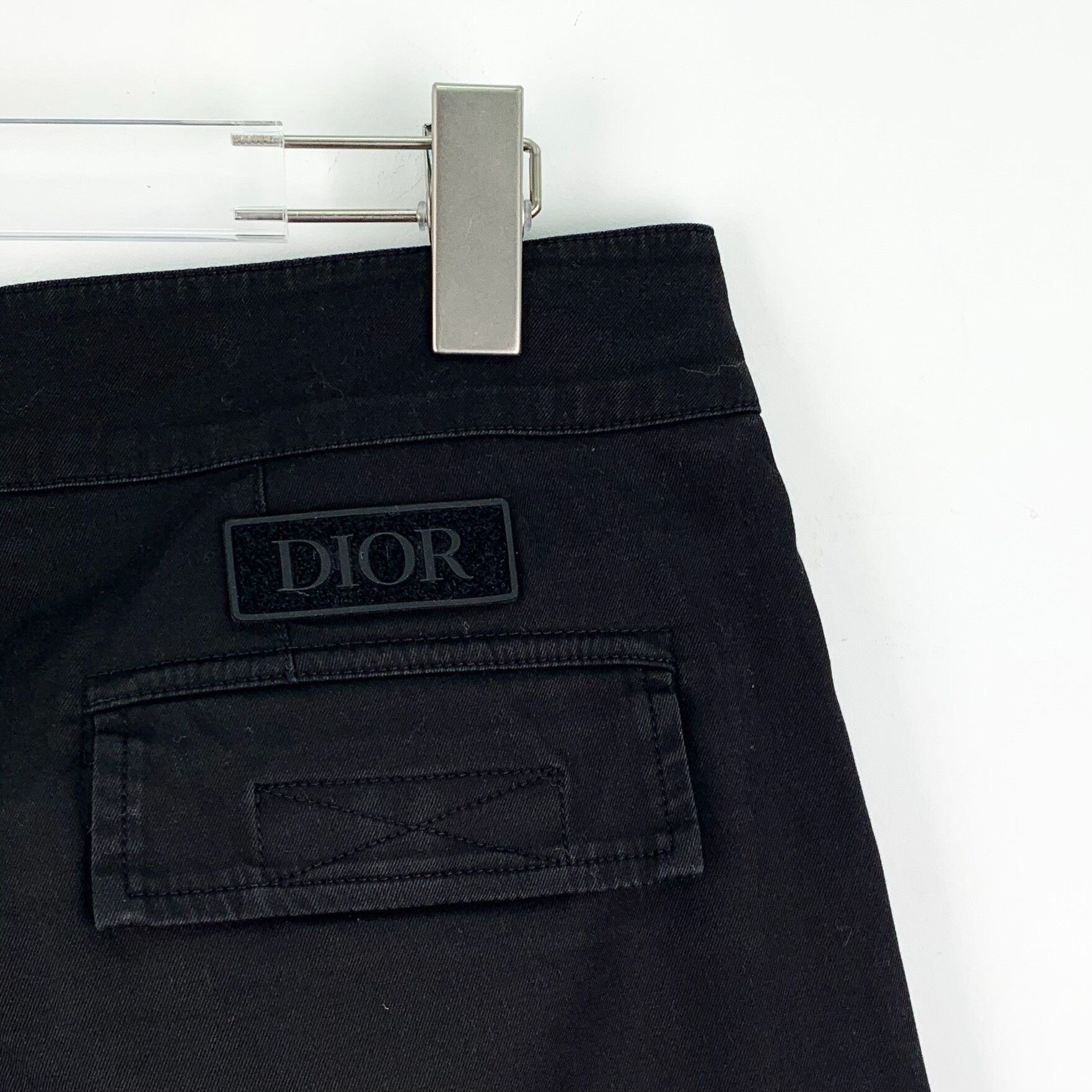 Dior Dior Black Logo Patch Cargo Pants Size 48 Size US 32 / EU 48 - 5 Thumbnail