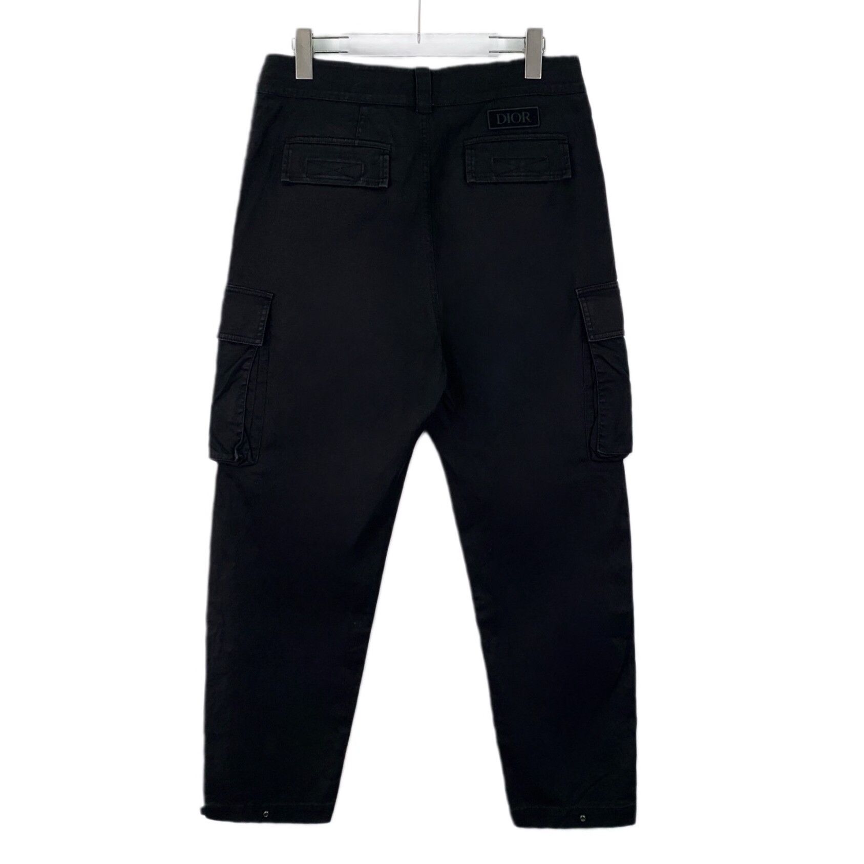 Dior Dior Black Logo Patch Cargo Pants Size 48 Size US 32 / EU 48 - 2 Thumbnail