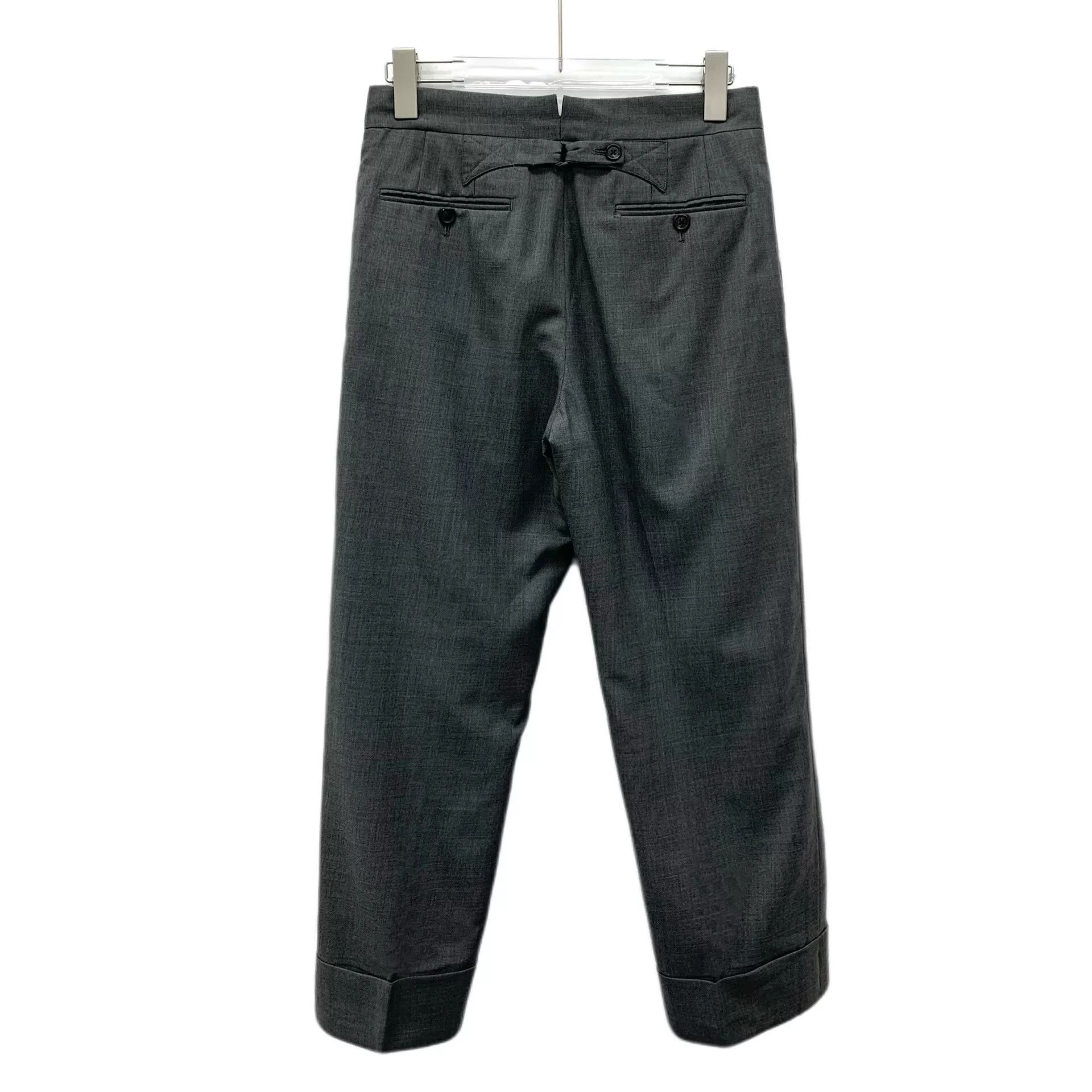 Thom Browne Thom Browne Wool Cuffed Trousers Size 32 Size US 32 / EU 48 - 2 Thumbnail